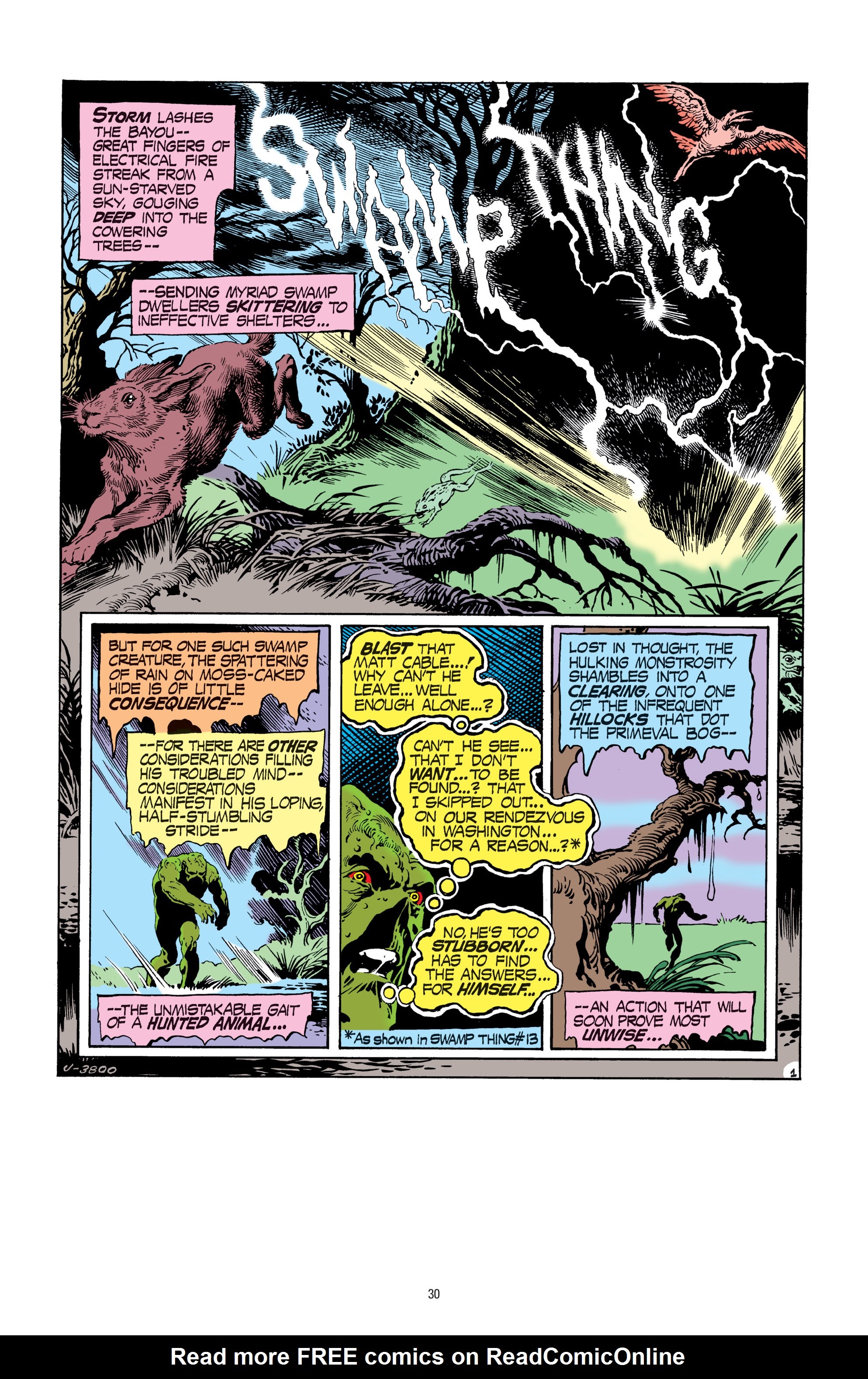 Read online Swamp Thing: The Bronze Age comic -  Issue # TPB 2 (Part 1) - 27