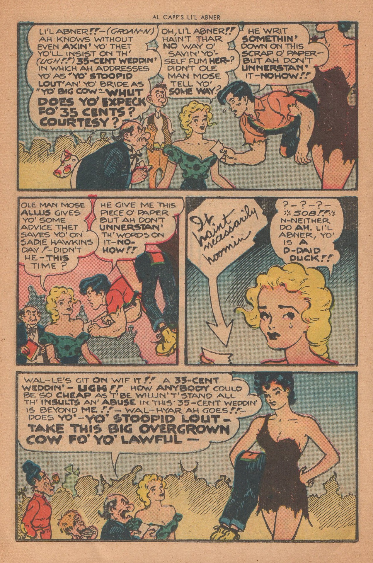 Read online Li'l Abner Comics comic -  Issue #74 - 24