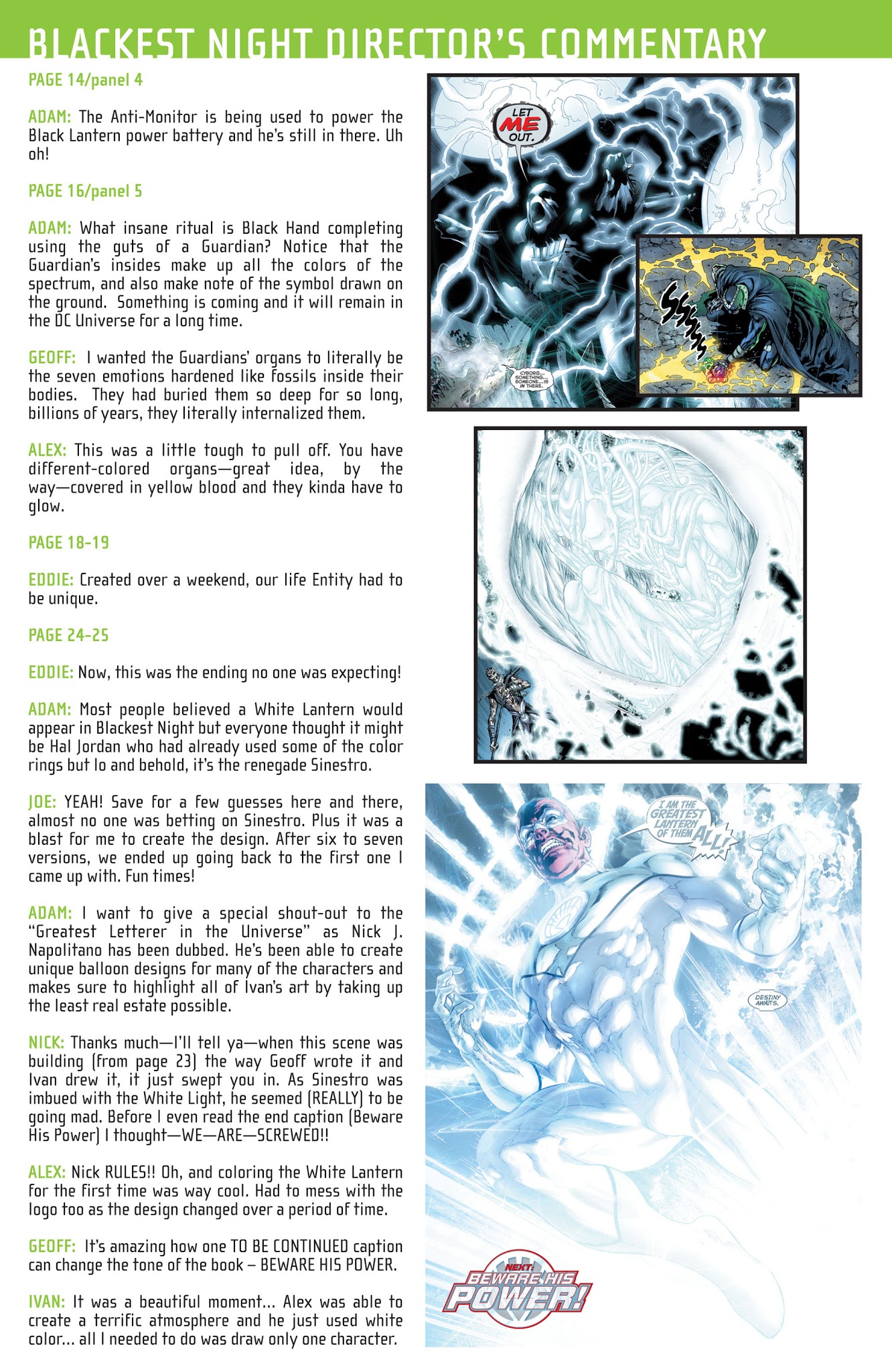 Read online Blackest Night Director's Cut comic -  Issue # Full - 15