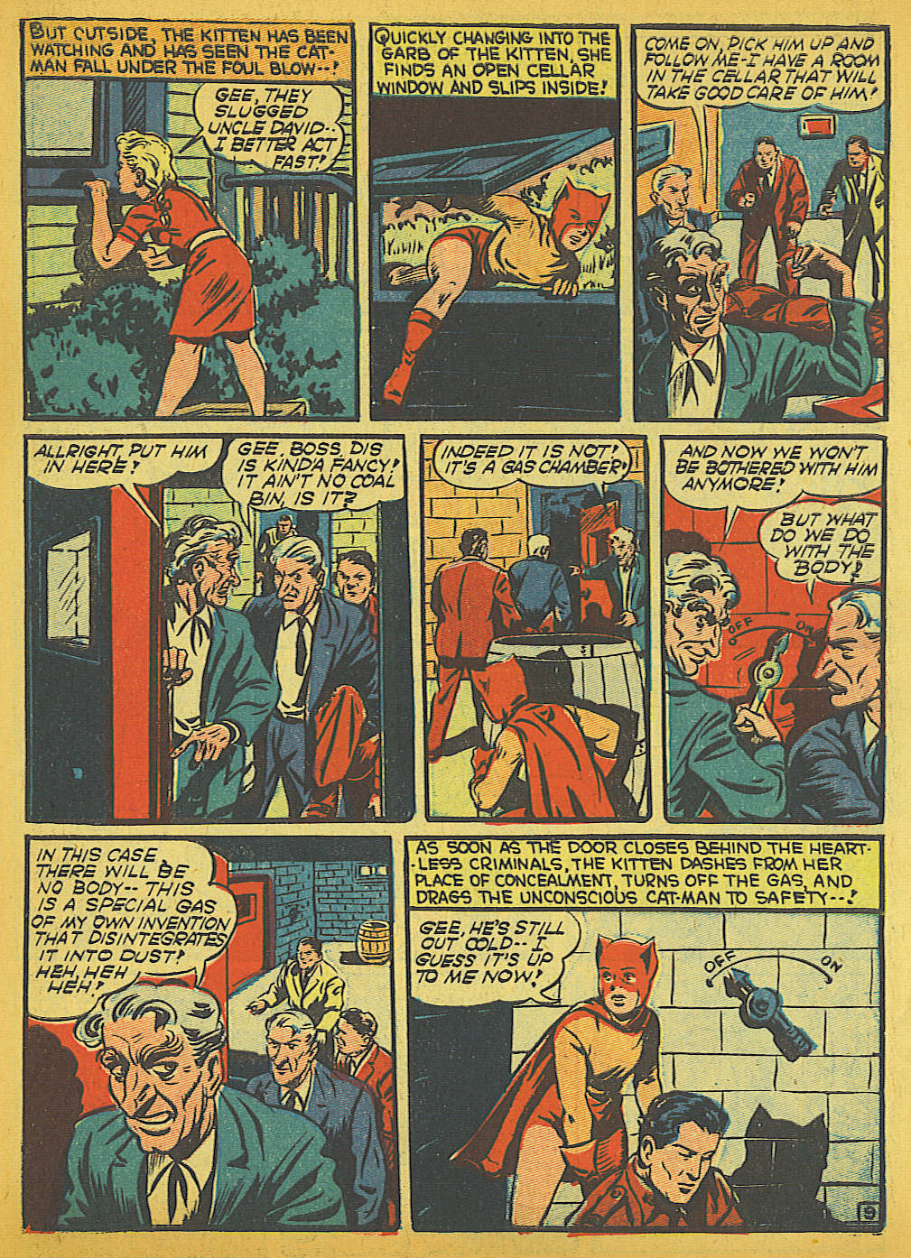 Read online Cat-Man Comics comic -  Issue #15 - 10