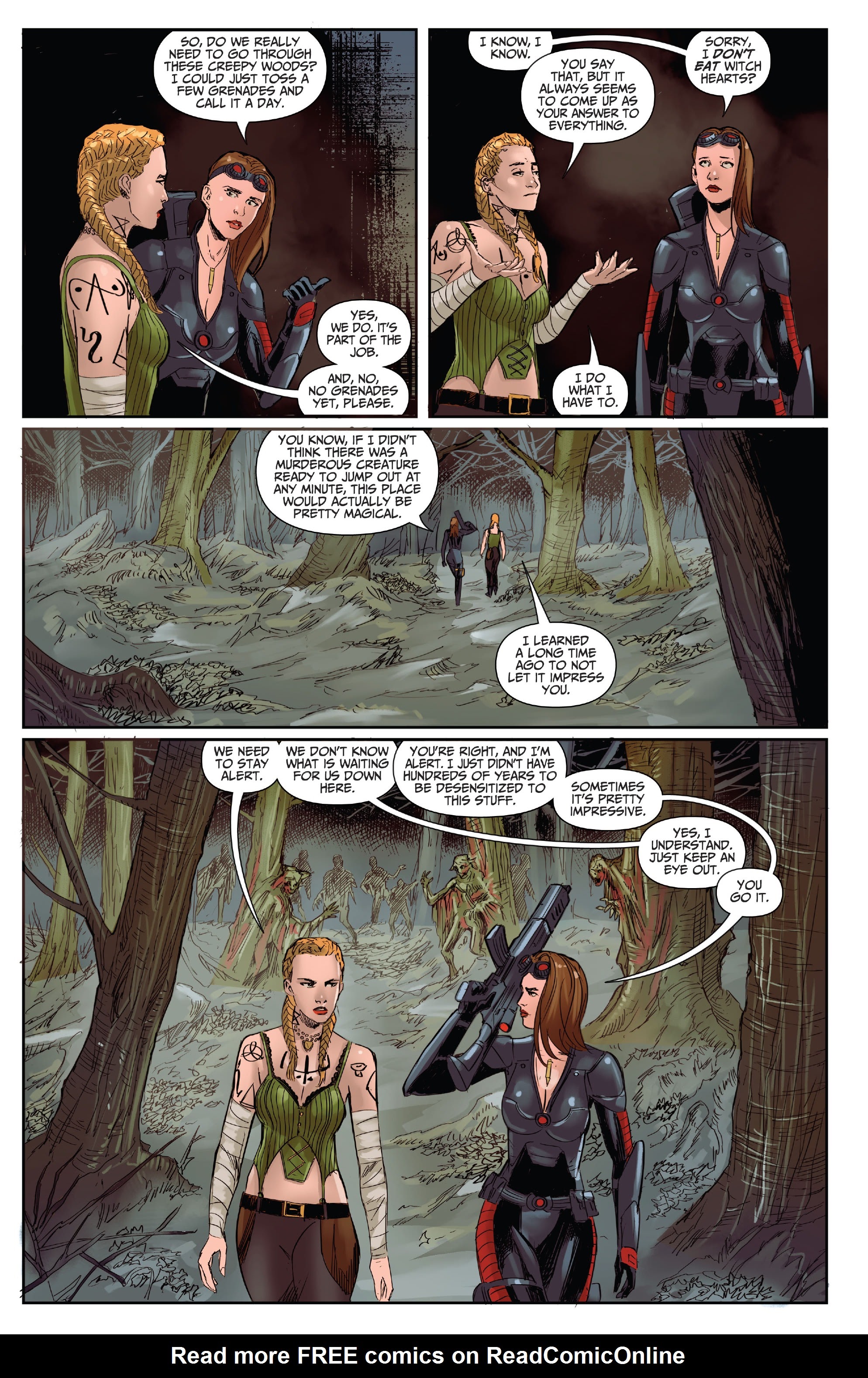 Read online Myths & Legends Quarterly: Gretel Witch Hunter comic -  Issue # TPB - 52