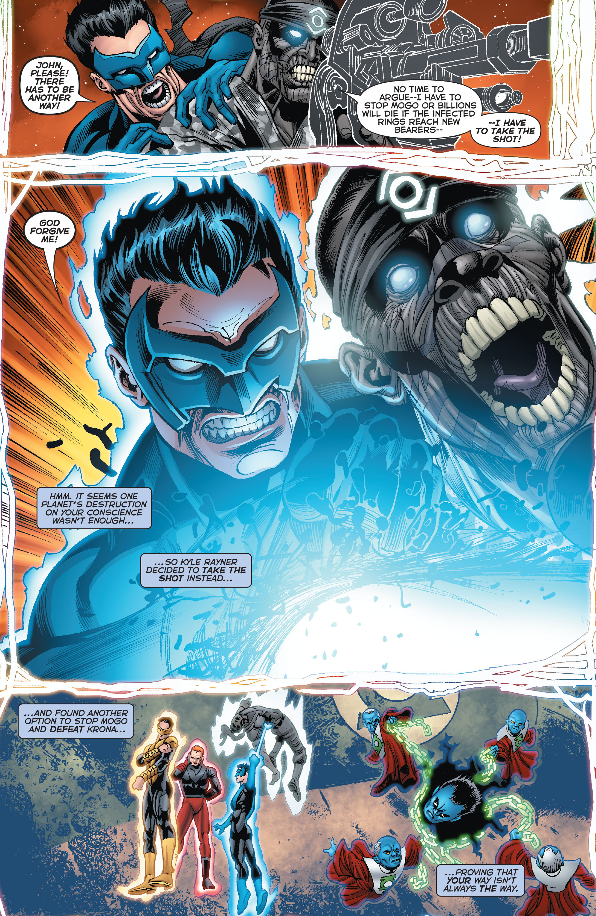 Read online Green Lantern: The Wrath of the First Lantern comic -  Issue # TPB - 123