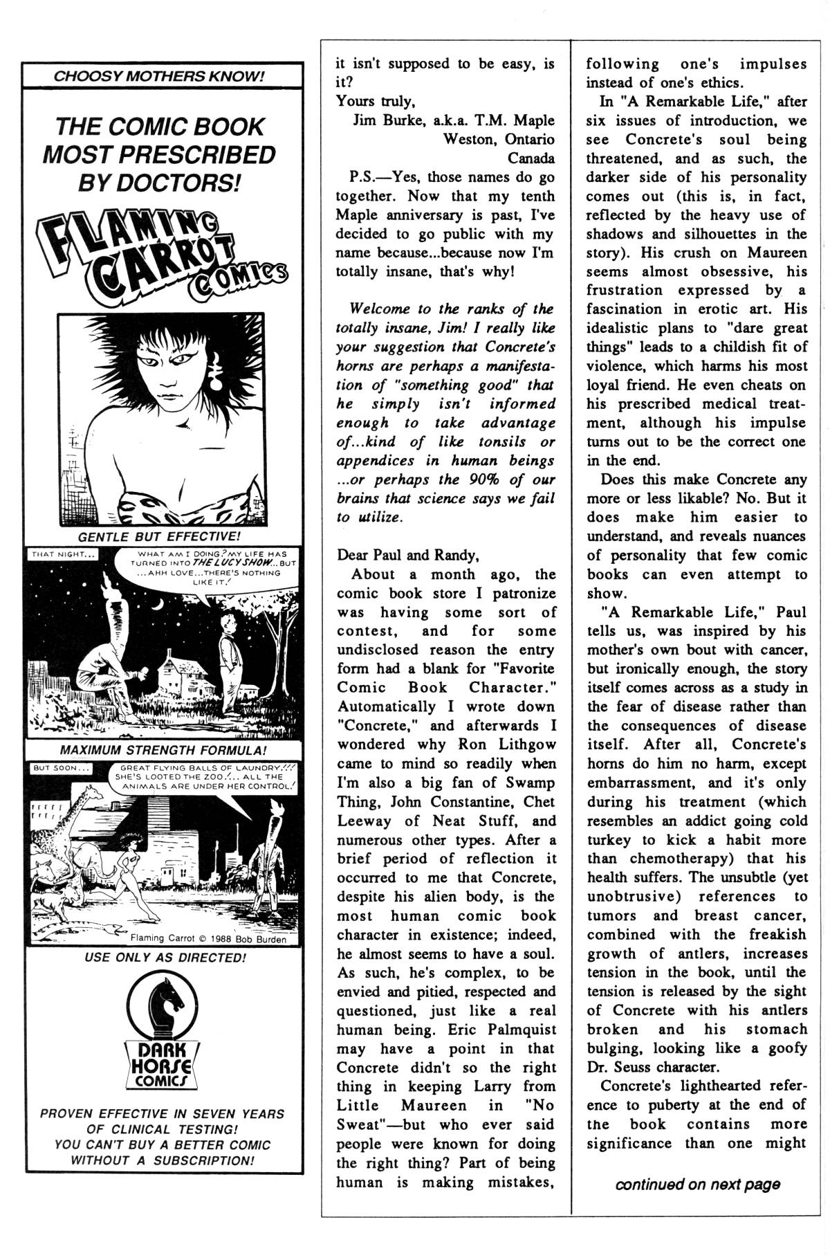 Read online Concrete comic -  Issue #8 - 32