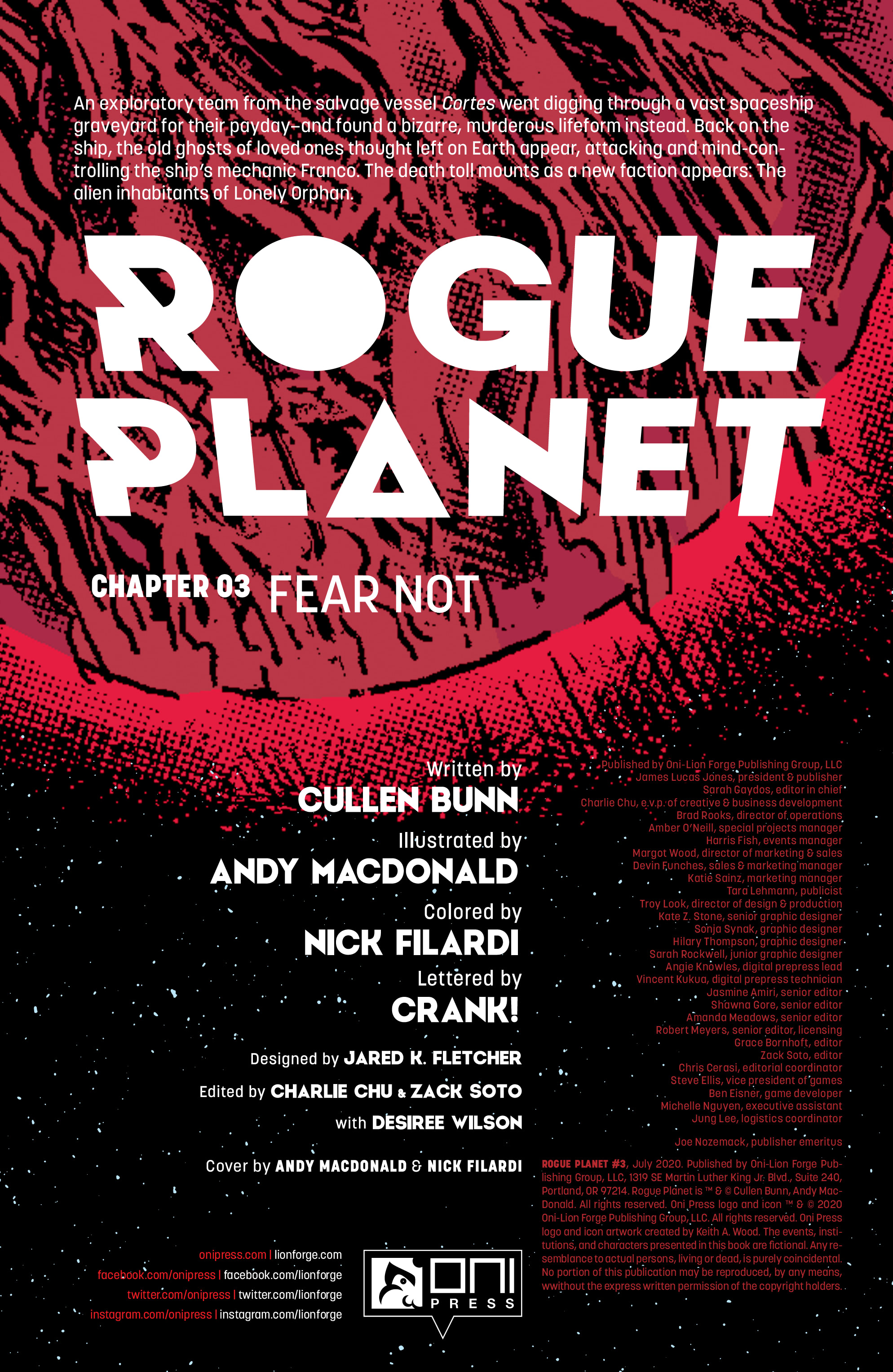 Read online Rogue Planet comic -  Issue #3 - 2