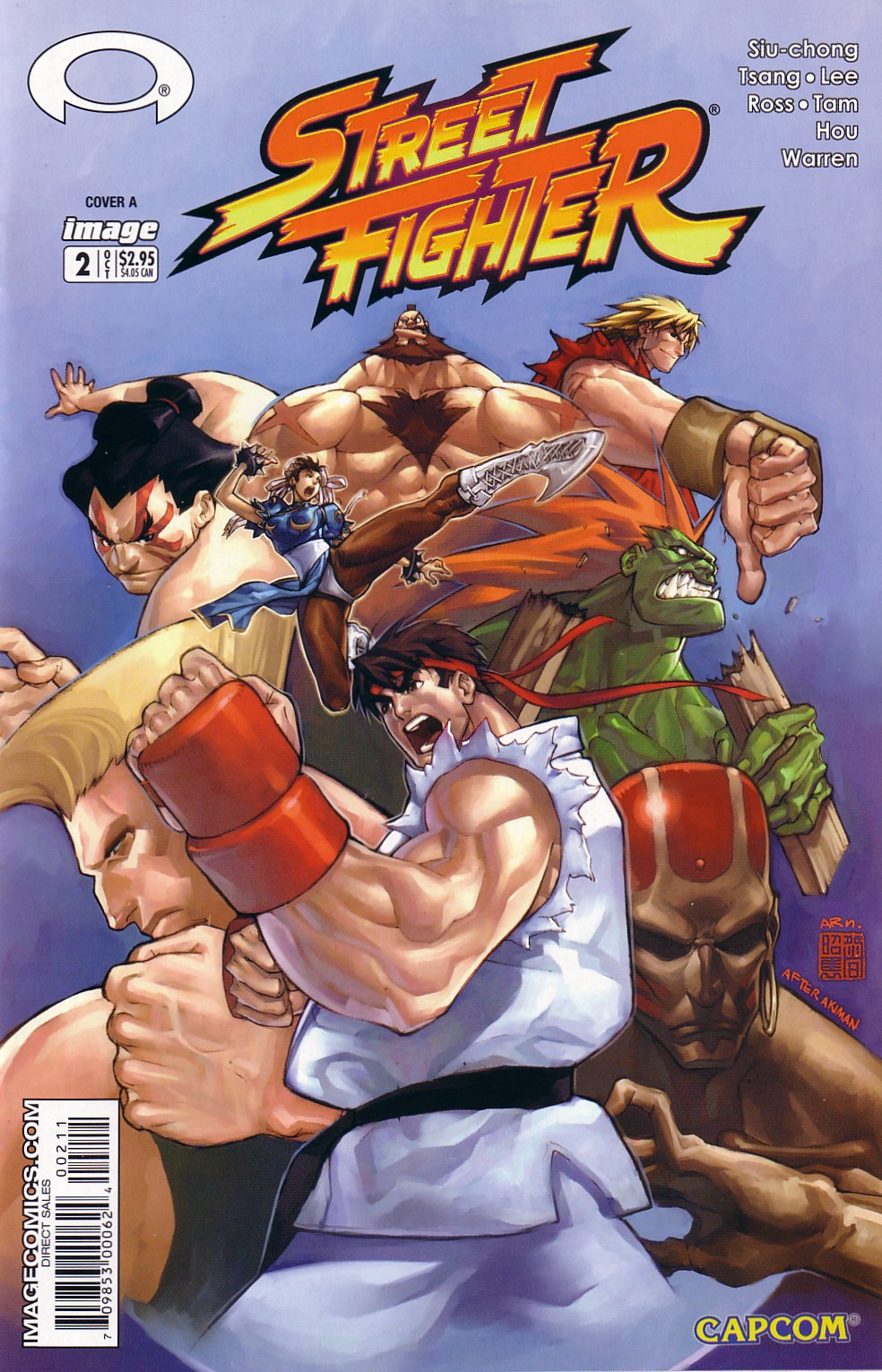 Read online Street Fighter (2003) comic -  Issue #2 - 2