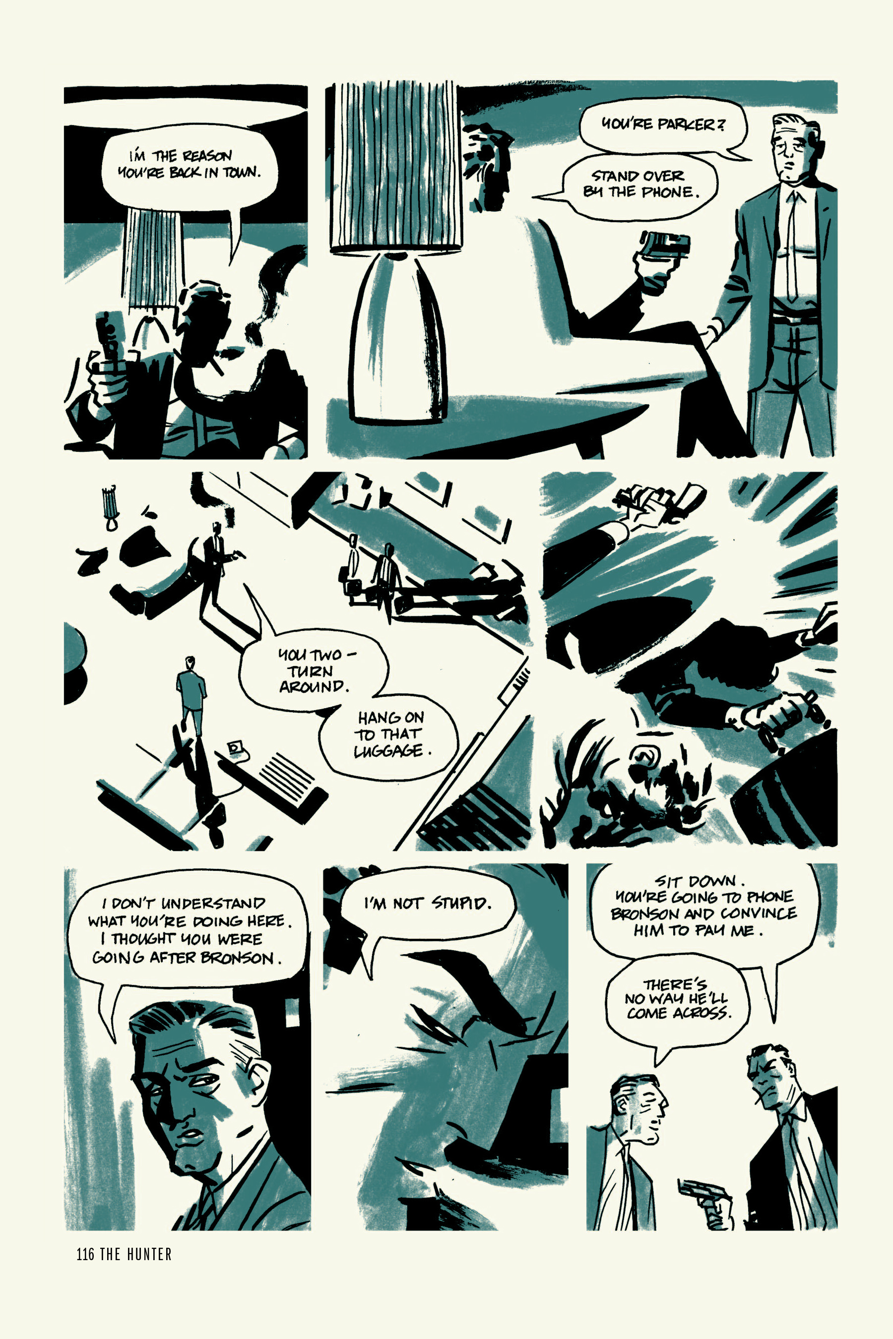 Read online Richard Stark's Parker comic -  Issue #1 - 114