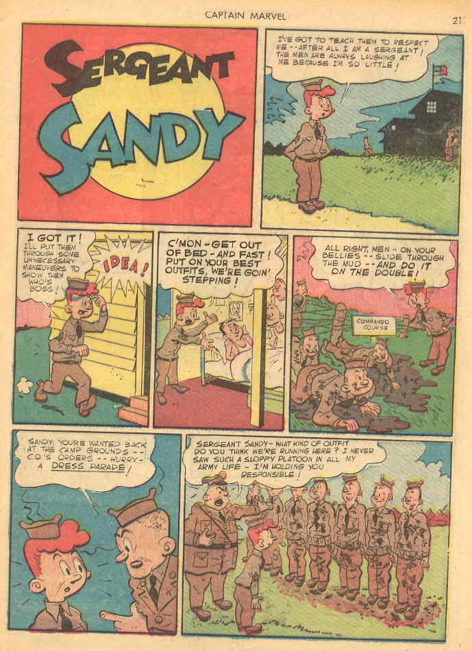 Read online Captain Marvel Adventures comic -  Issue #29 - 21