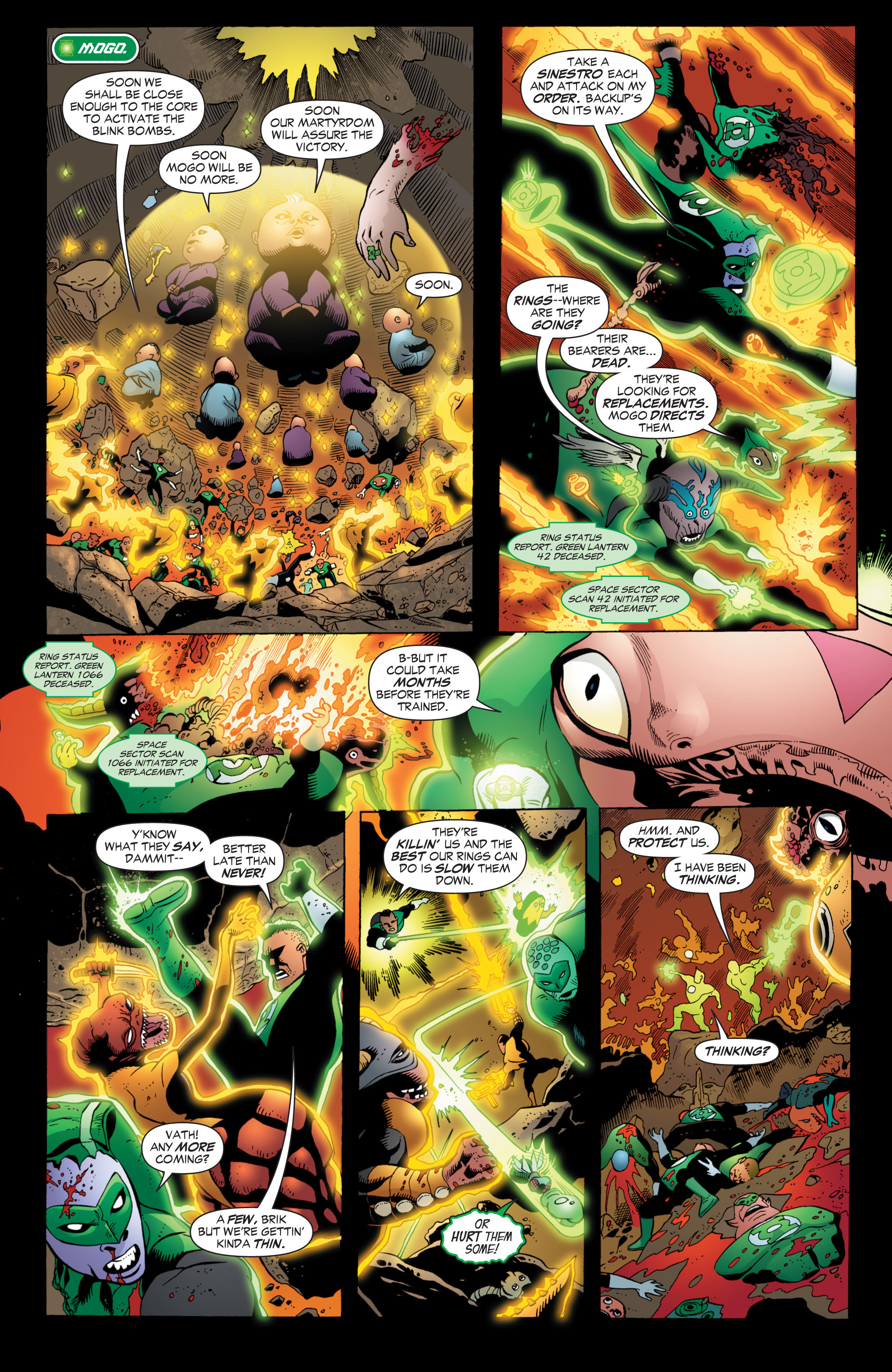 Read online Green Lantern: The Sinestro Corps War comic -  Issue # Full - 163