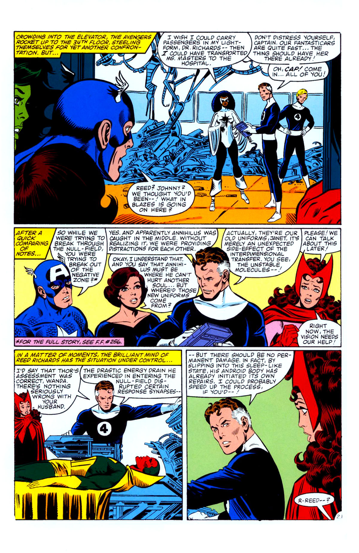 Read online Fantastic Four Visionaries: John Byrne comic -  Issue # TPB 3 - 137