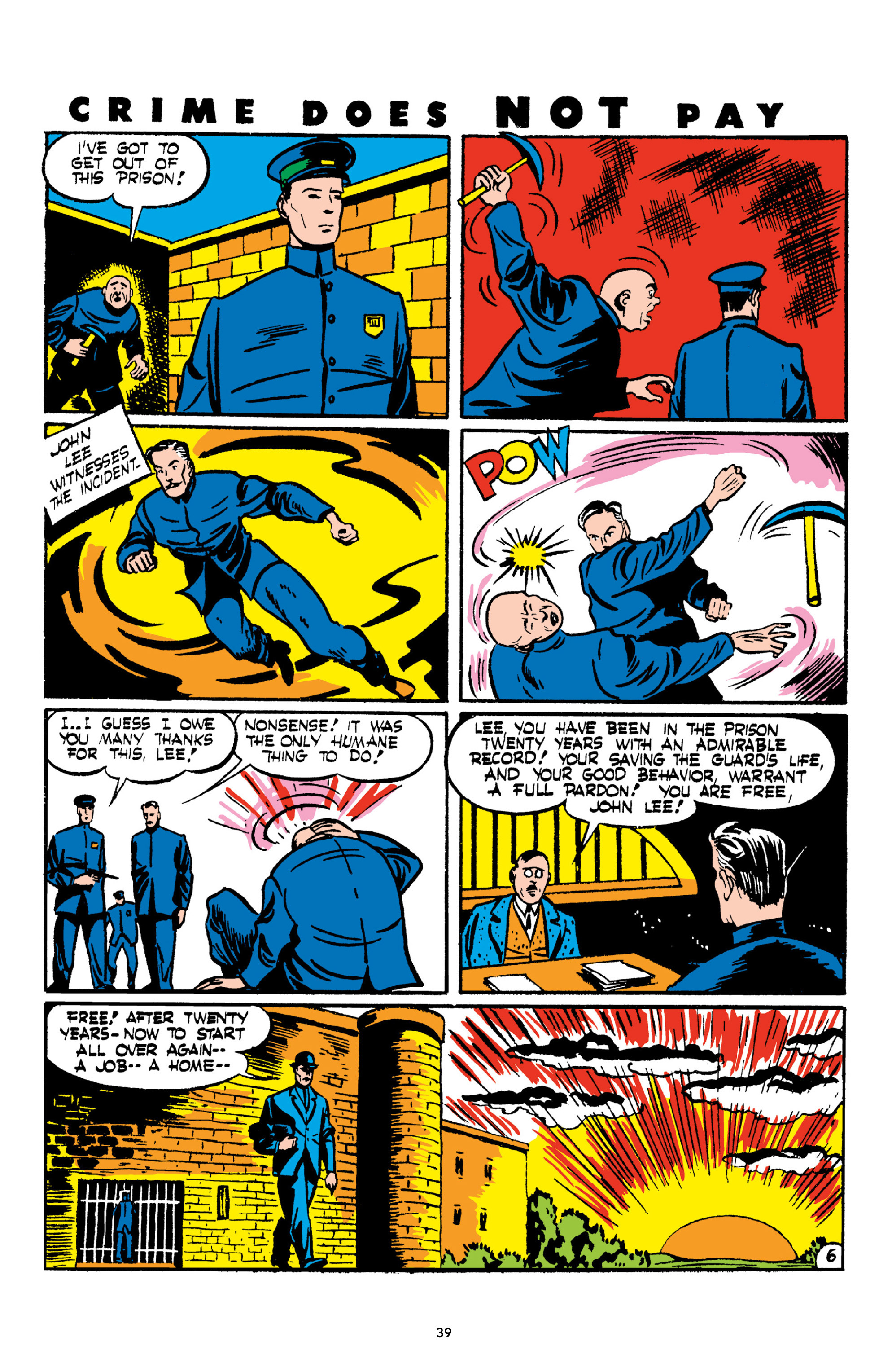 Read online Crime Does Not Pay Archives comic -  Issue # TPB 2 (Part 1) - 39
