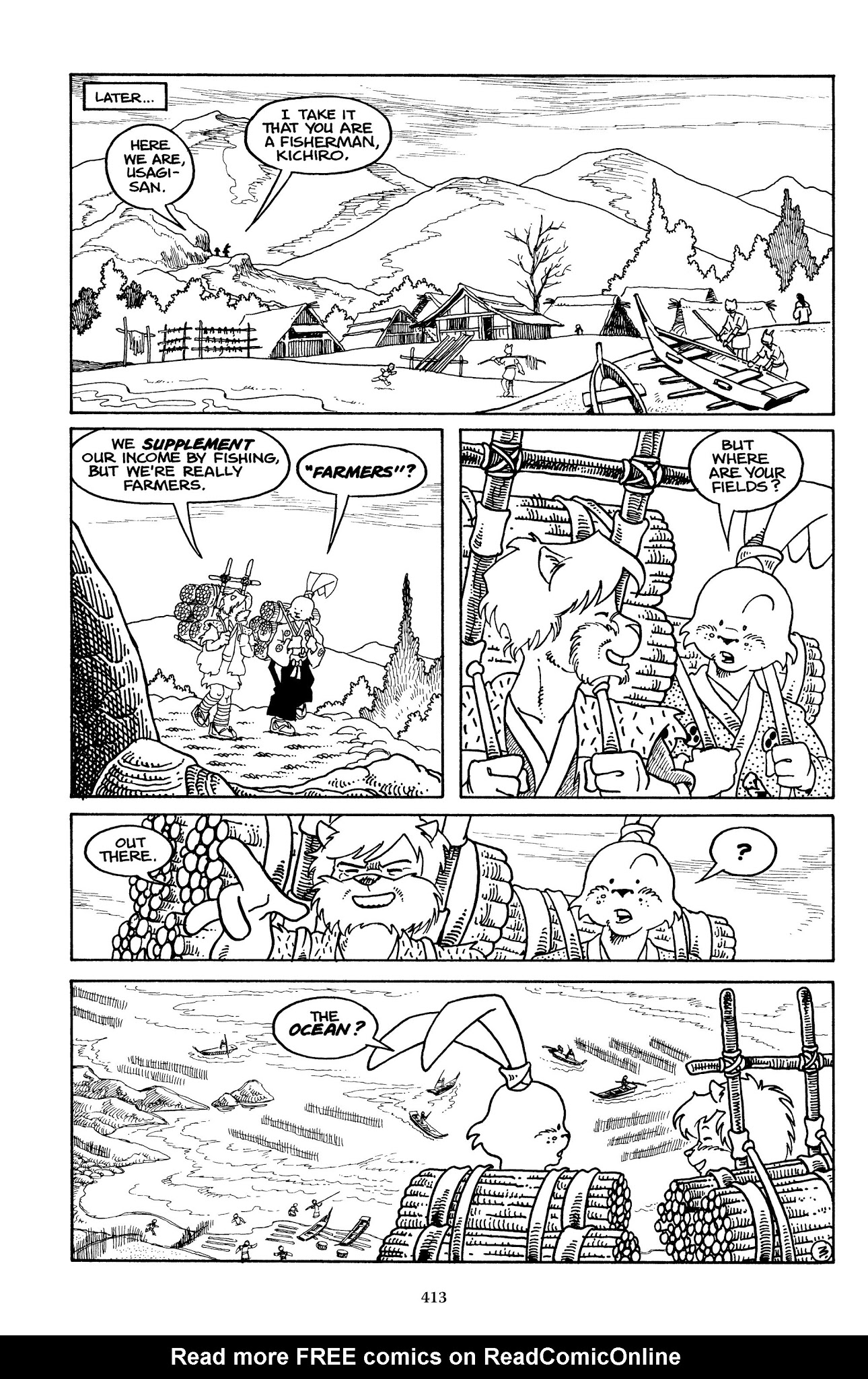 Read online The Usagi Yojimbo Saga comic -  Issue # TPB 1 - 403