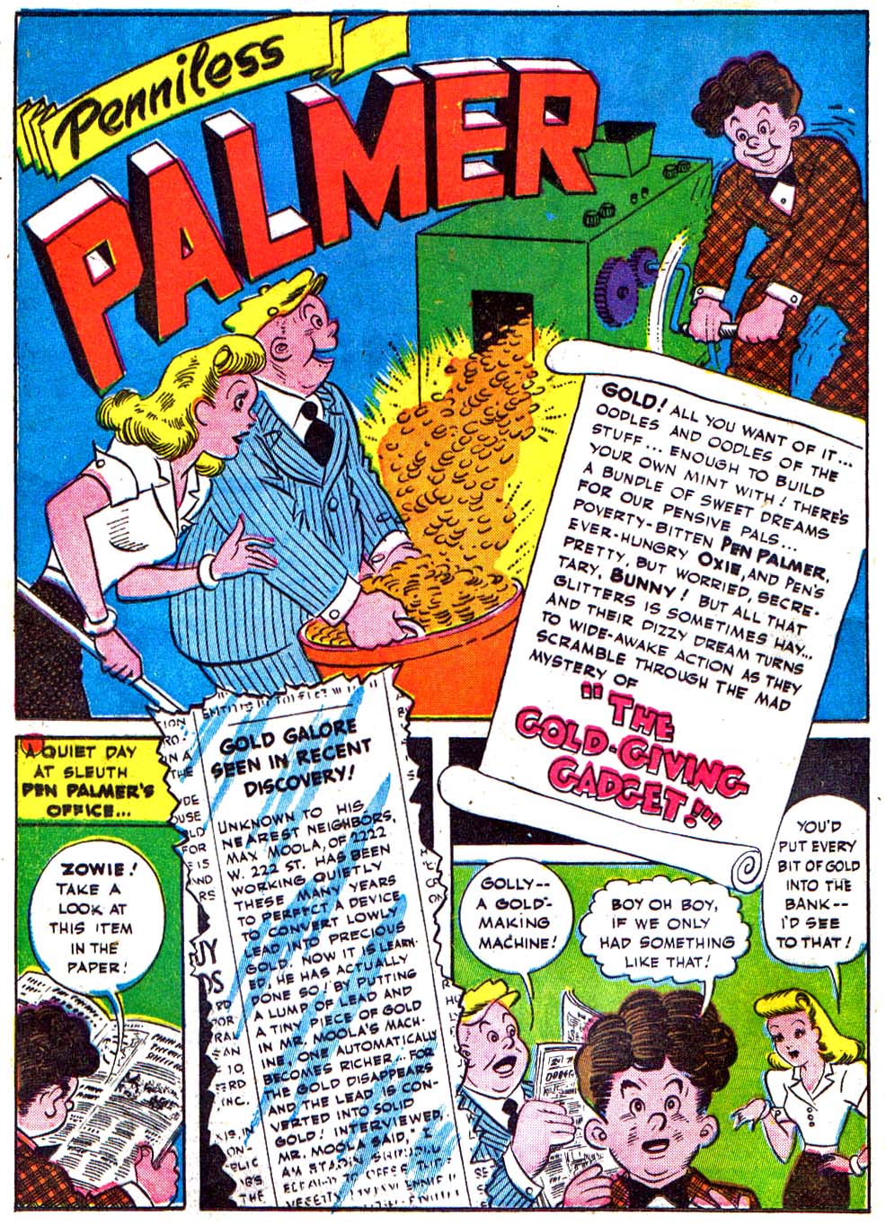 Read online Star Spangled Comics comic -  Issue #25 - 28