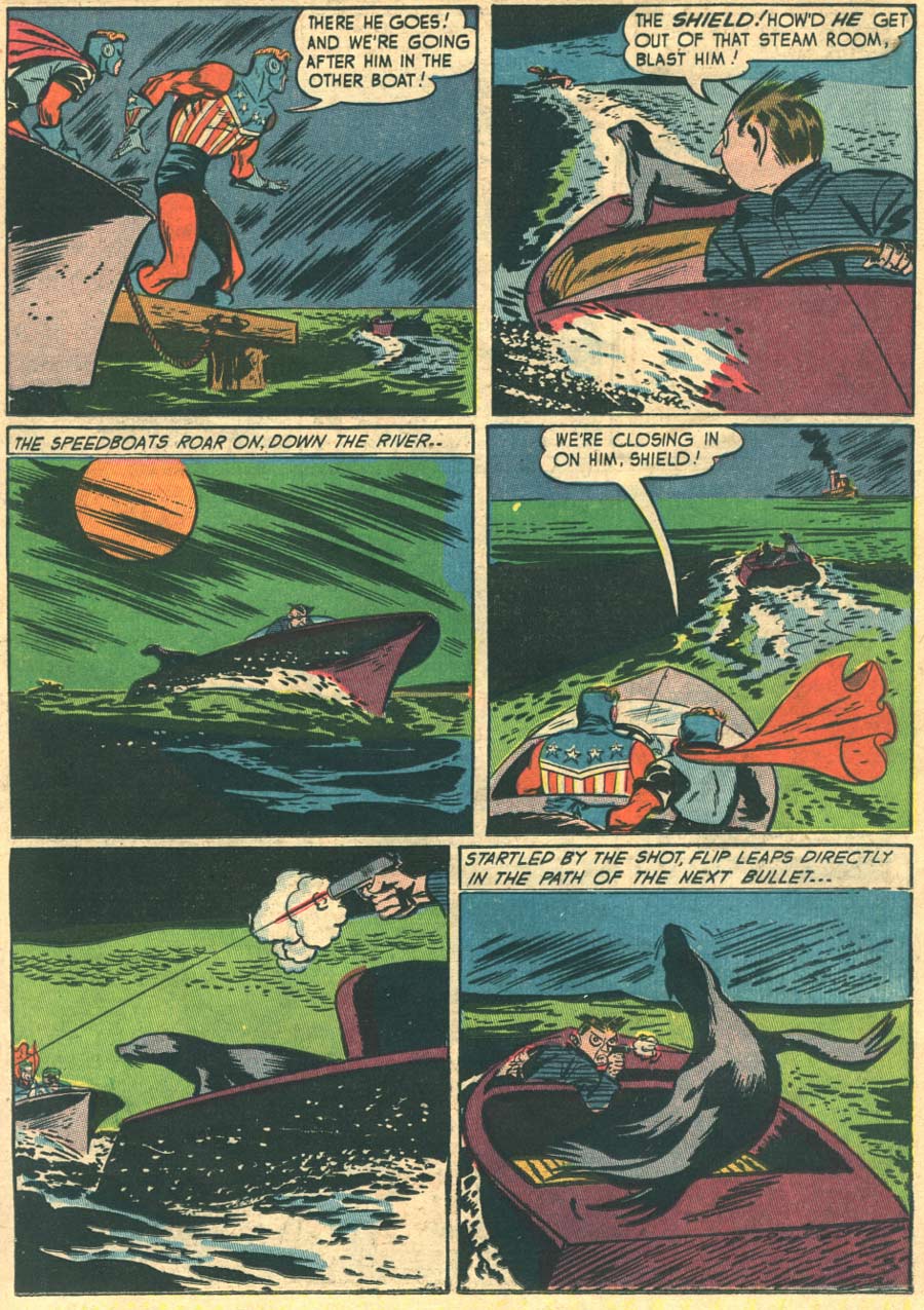 Read online Pep Comics comic -  Issue #58 - 21