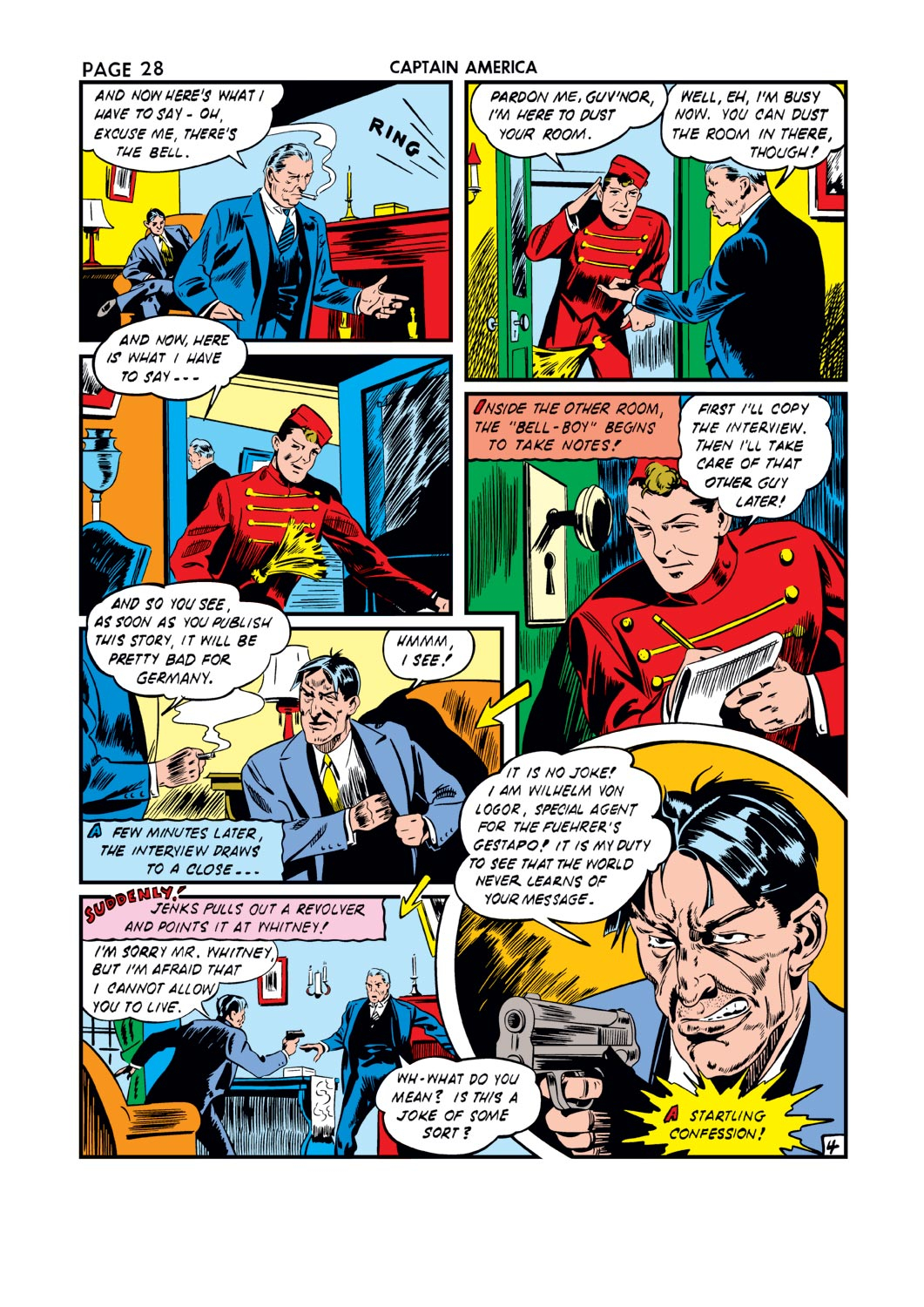 Captain America Comics 10 Page 28