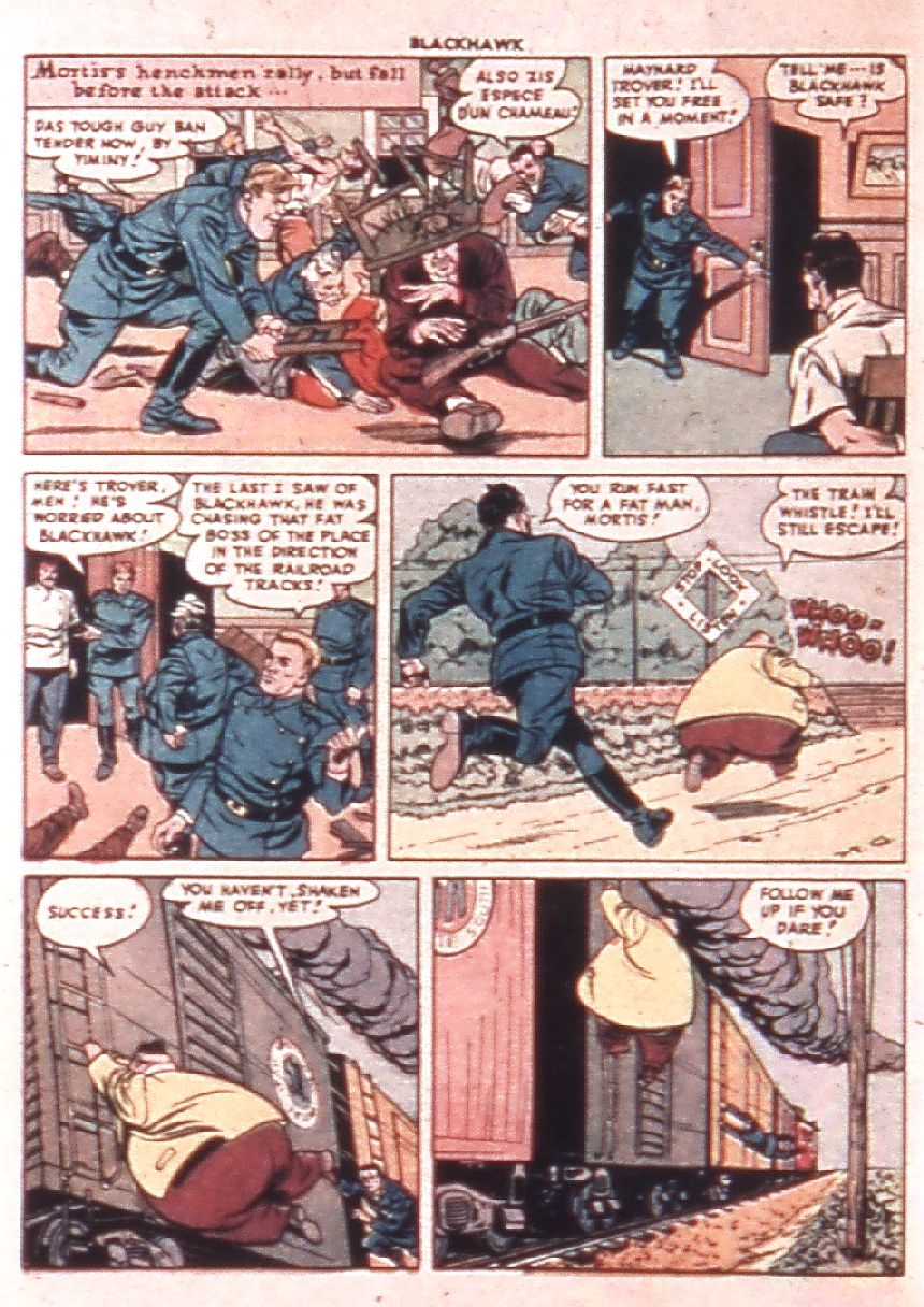 Read online Blackhawk (1957) comic -  Issue #16 - 12