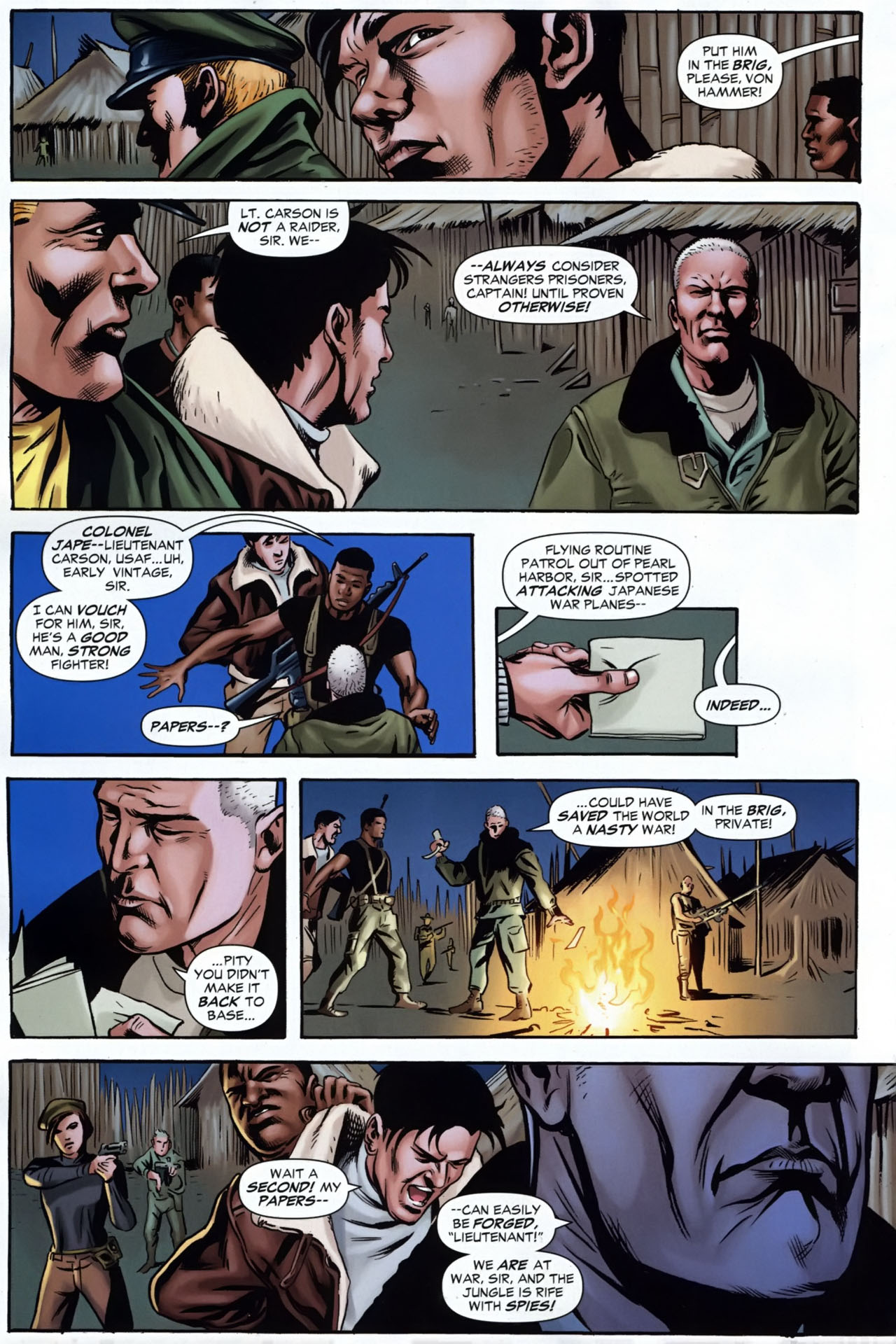 Read online The War That Time Forgot comic -  Issue #1 - 18