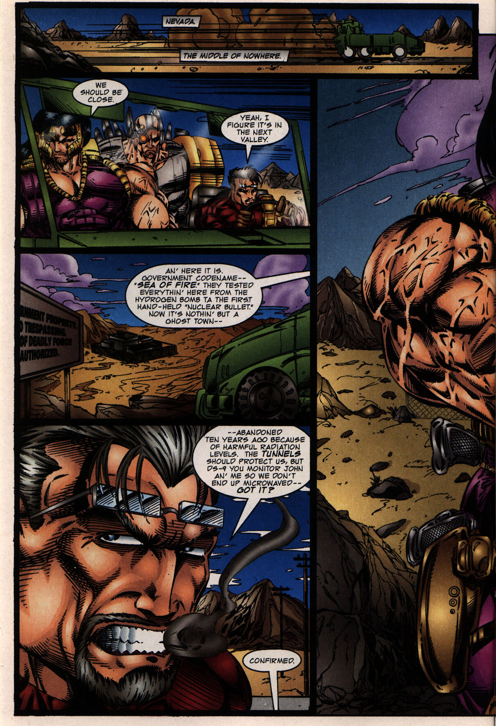 Read online Bloodstrike (1993) comic -  Issue #15 - 10