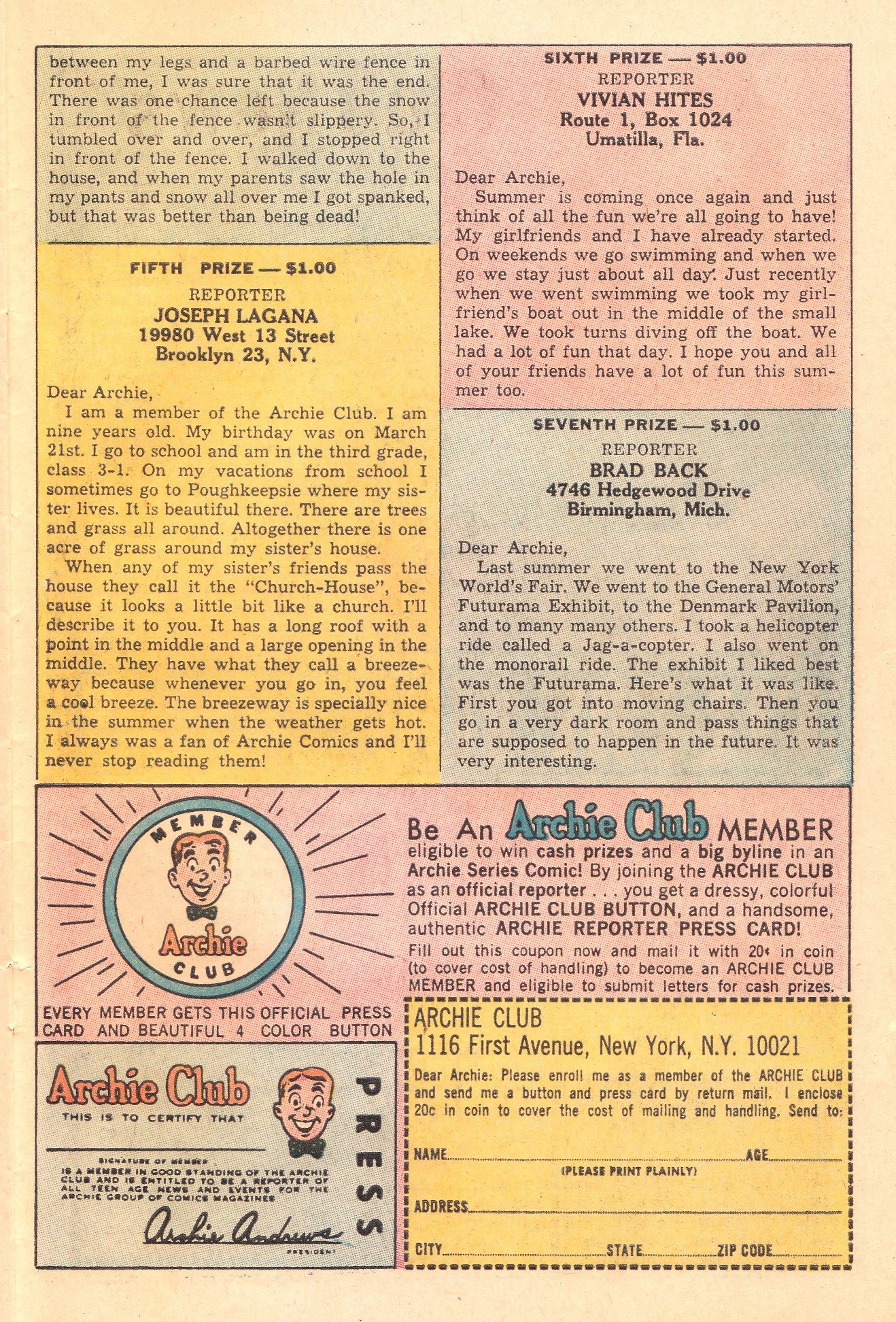 Read online Reggie and Me (1966) comic -  Issue #23 - 27