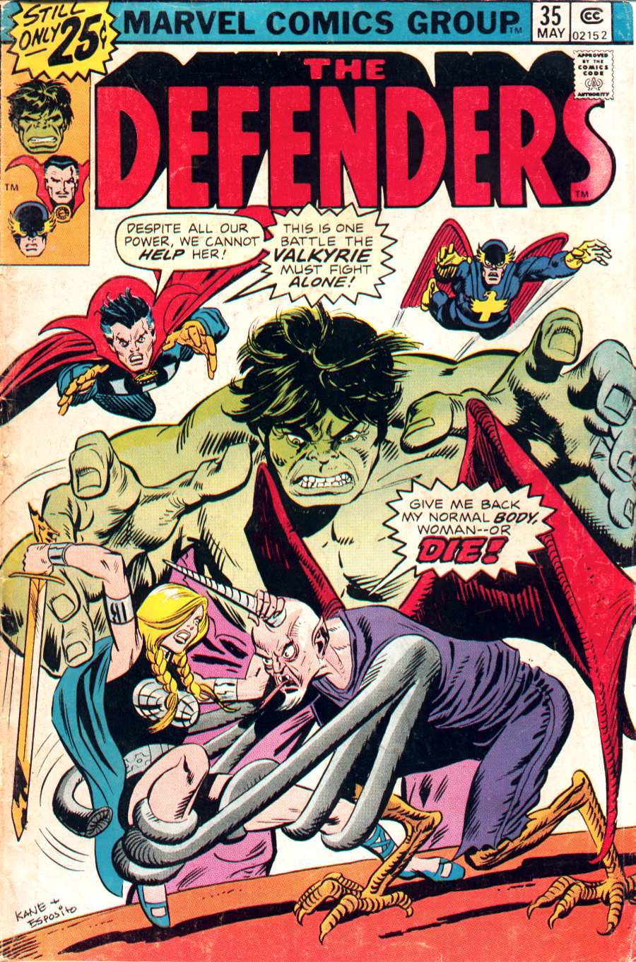 The Defenders (1972) Issue #35 #36 - English 1