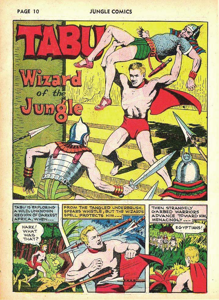 Read online Jungle Comics comic -  Issue #25 - 12