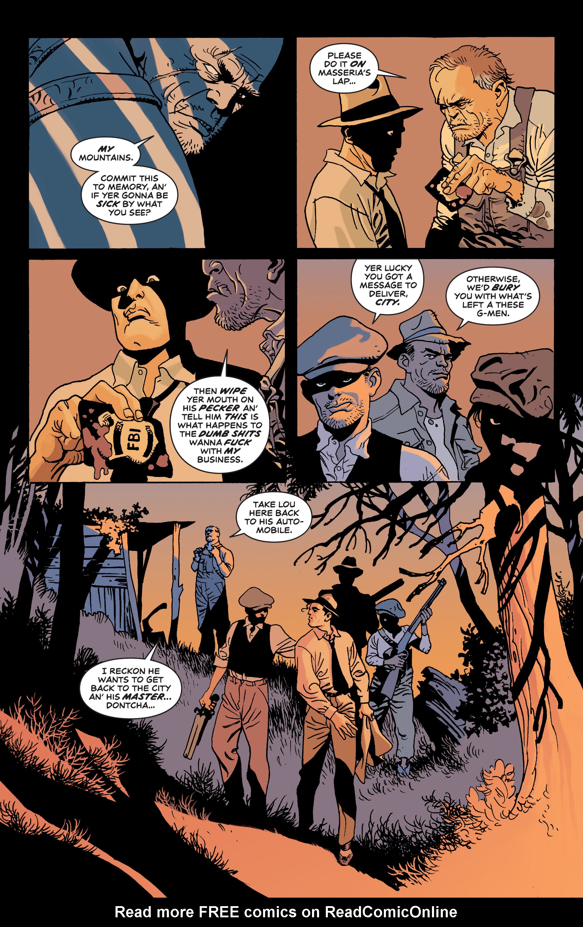 Read online Moonshine comic -  Issue #1 - 21