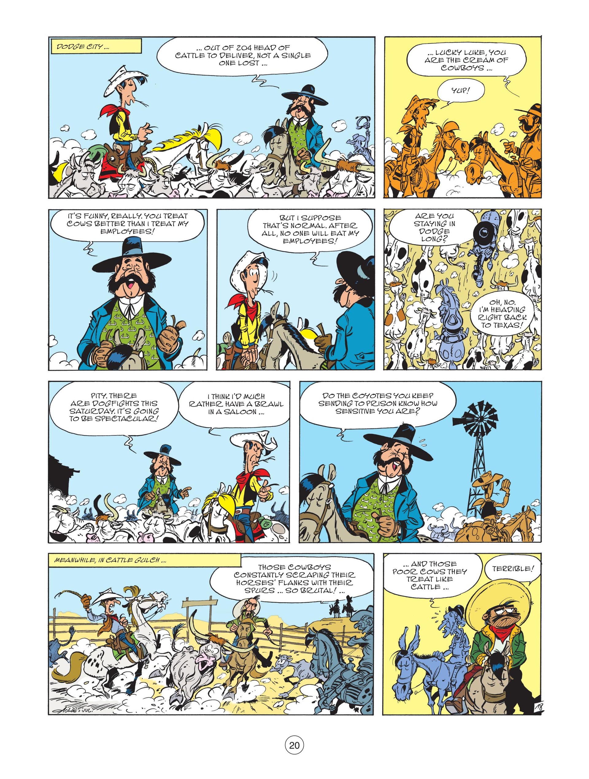 Read online A Lucky Luke Adventure comic -  Issue #82 - 22