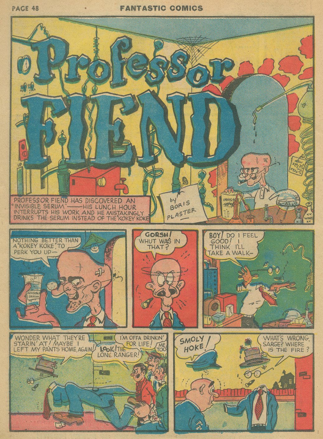 Read online Fantastic Comics comic -  Issue #8 - 50