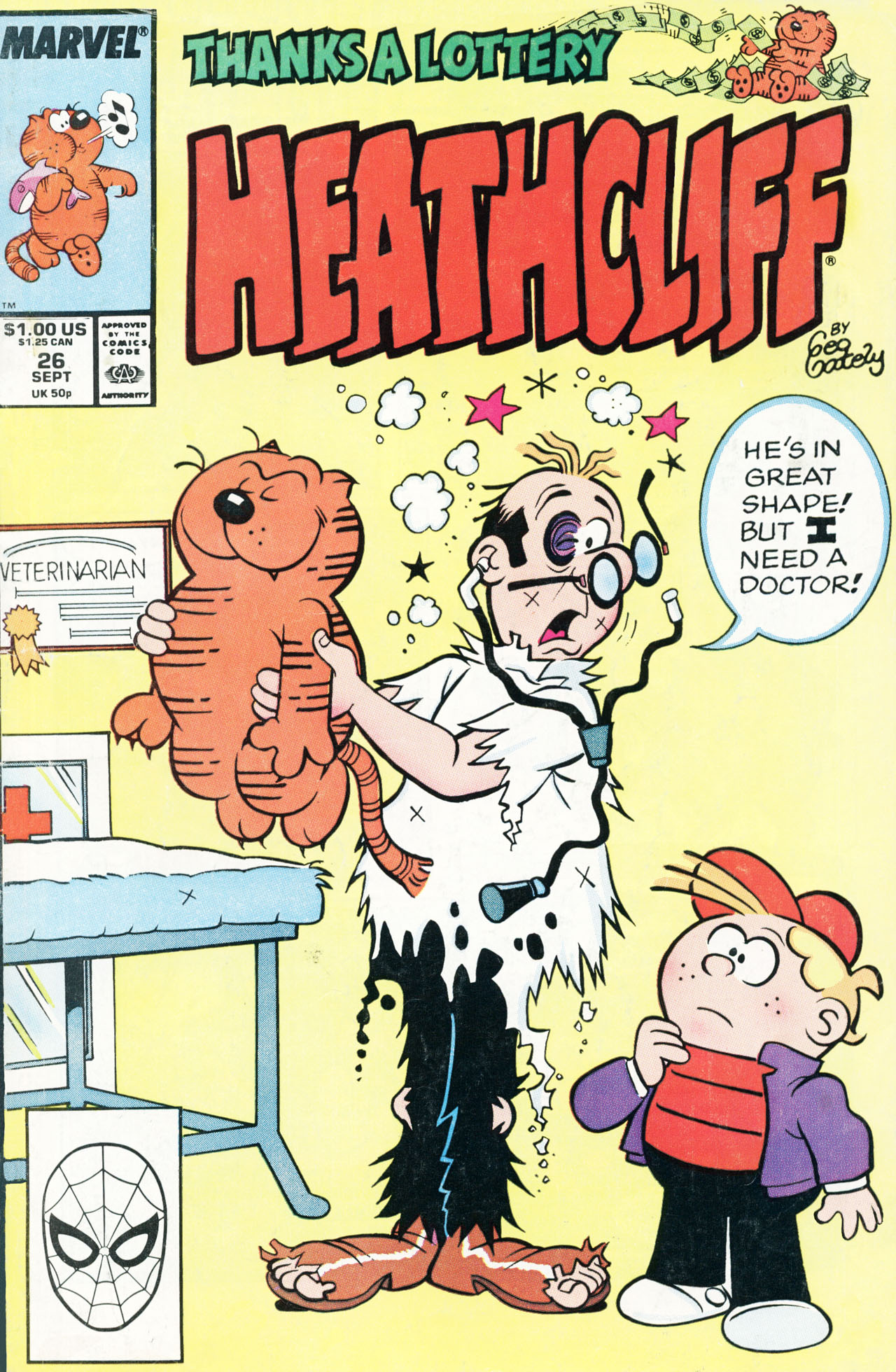 Read online Heathcliff comic -  Issue #26 - 1