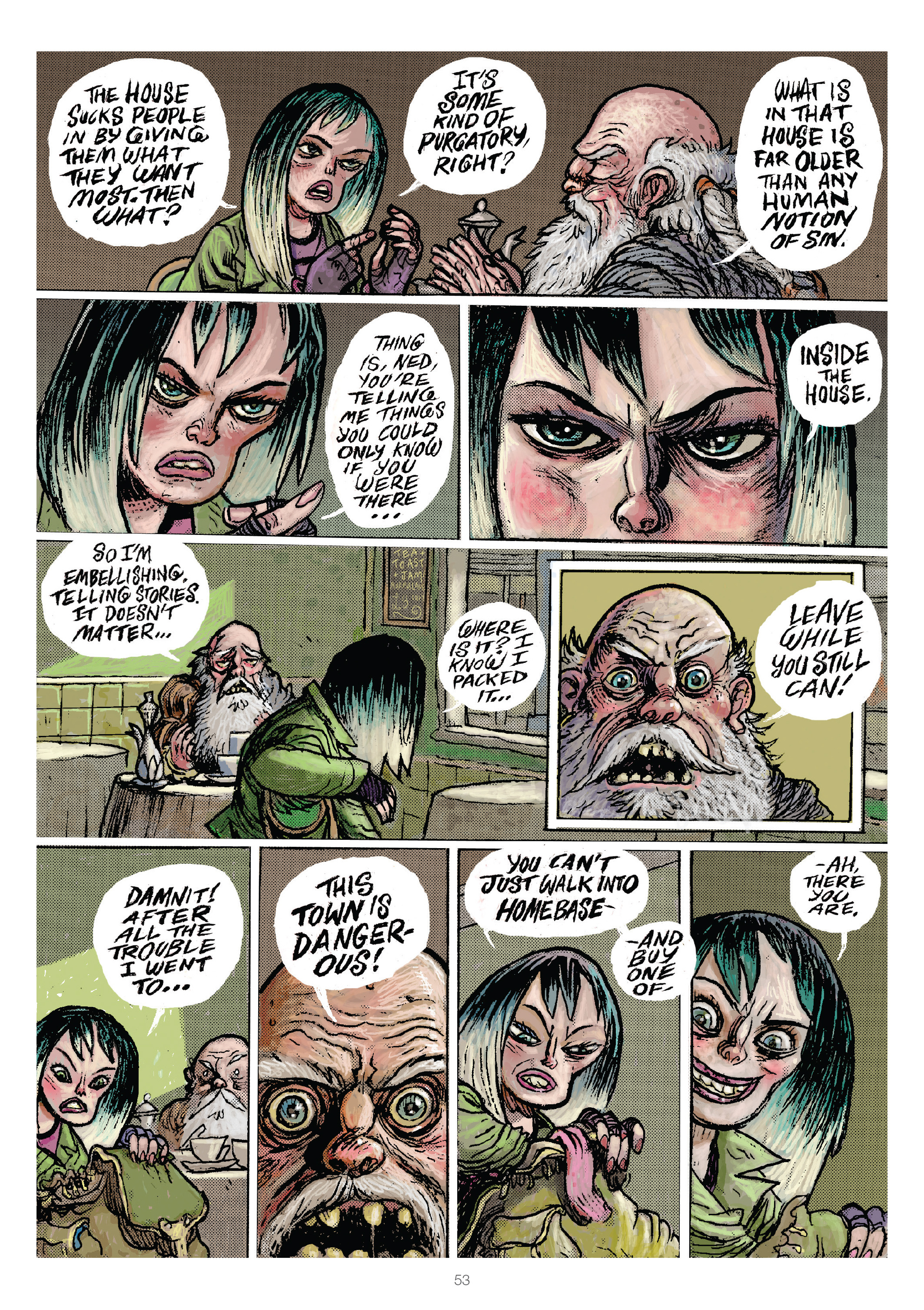 Read online Meanwhile... comic -  Issue #4 - 53