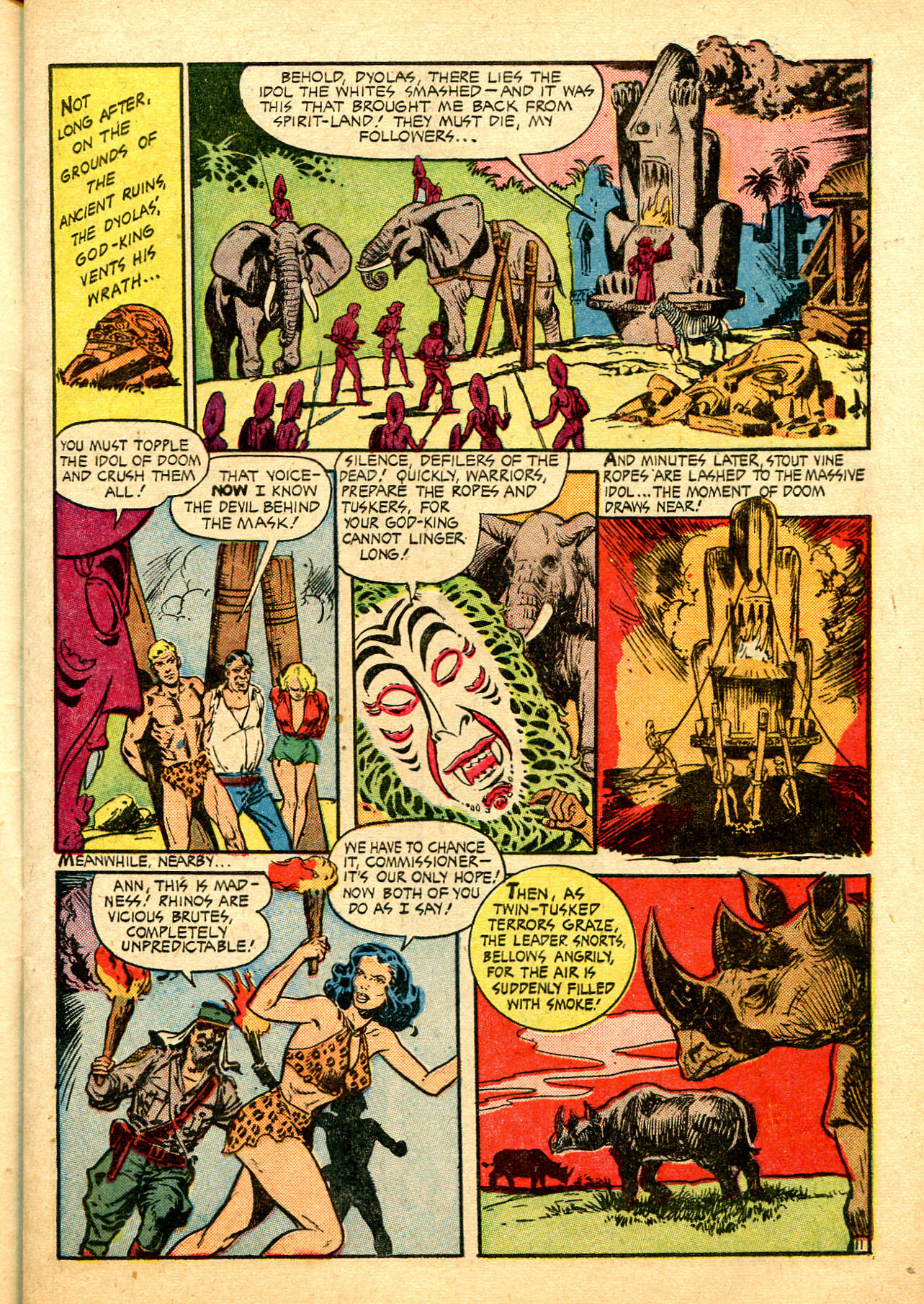 Read online Jungle Comics comic -  Issue #137 - 13