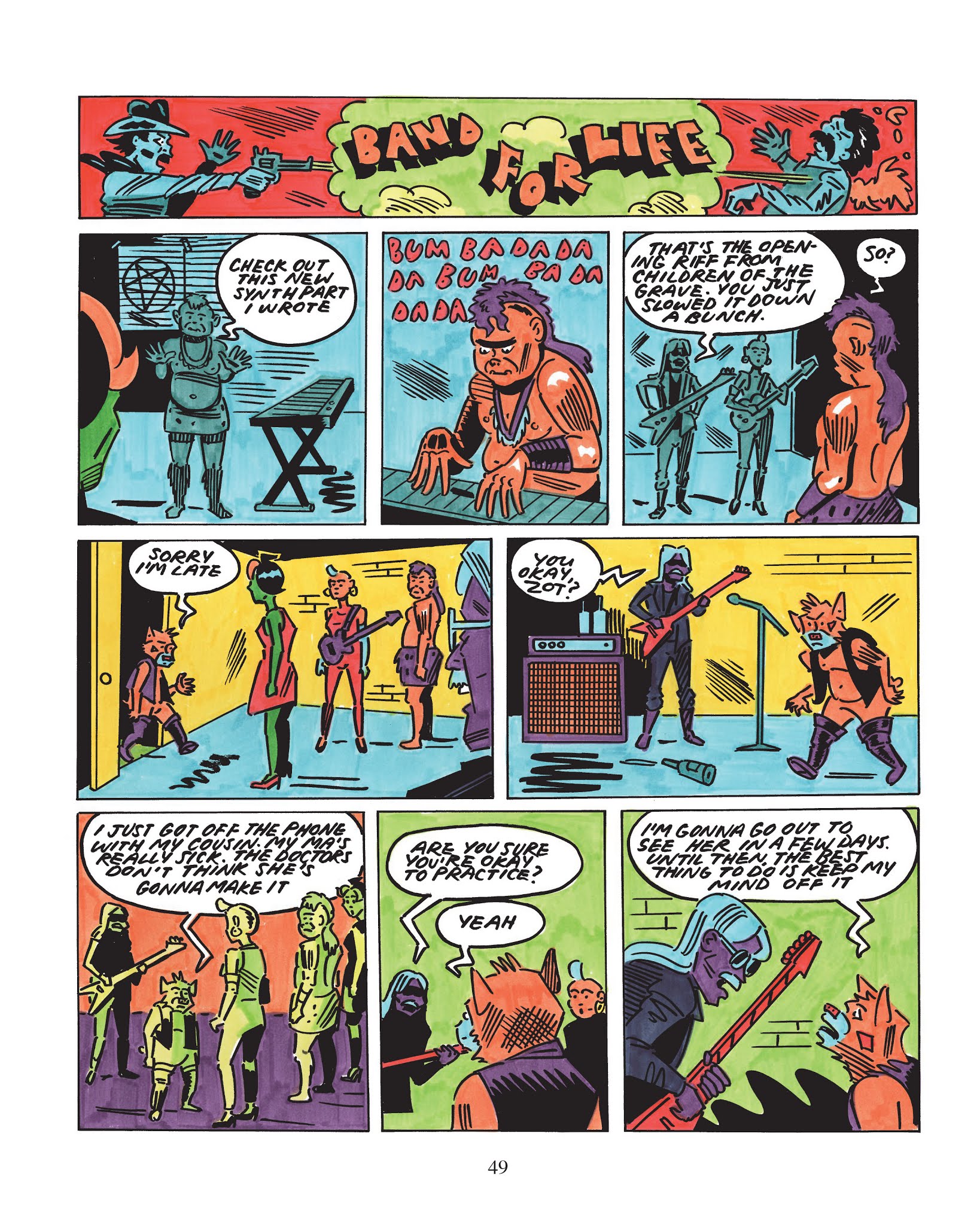 Read online Band for Life comic -  Issue # TPB (Part 1) - 50