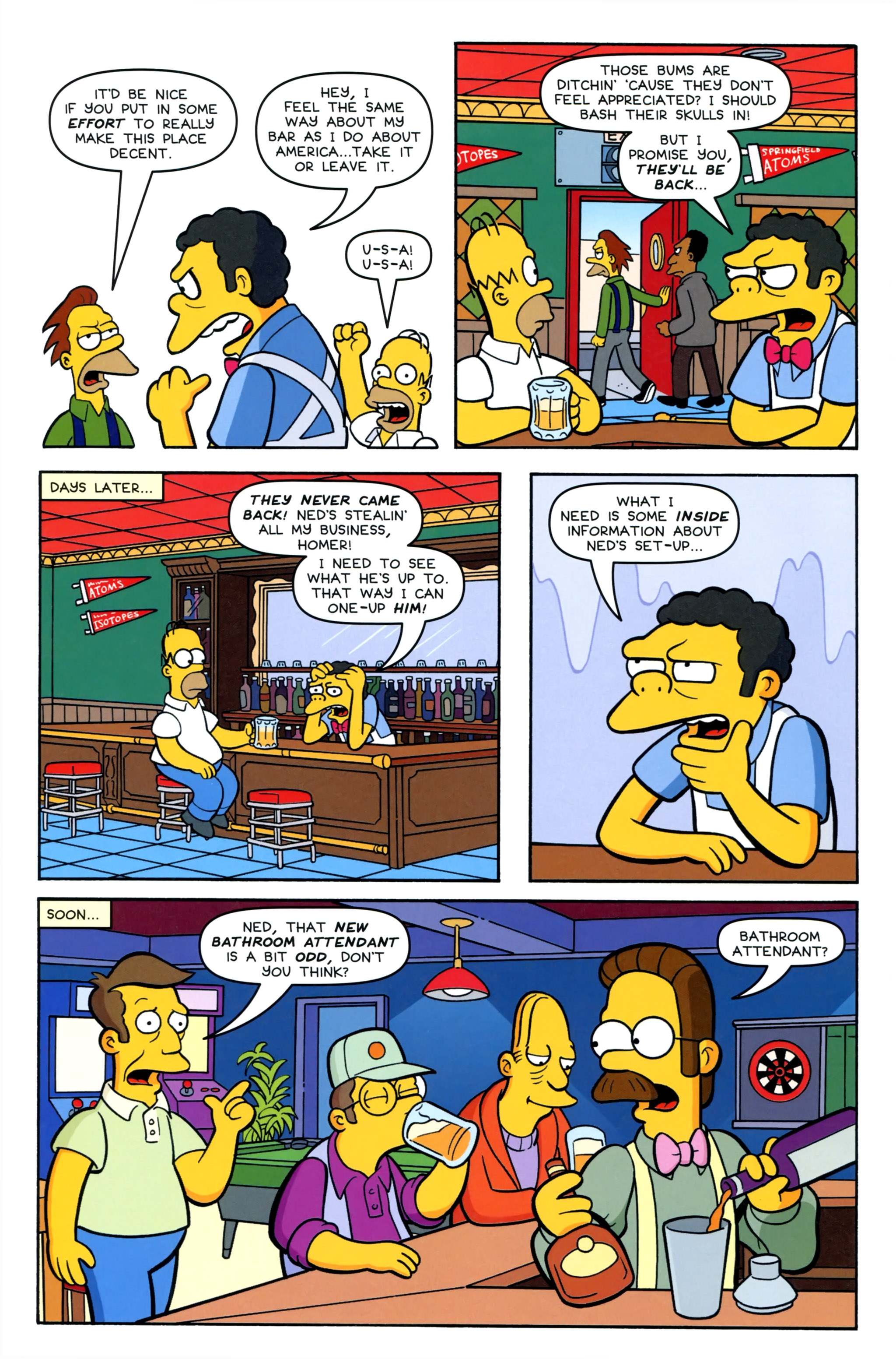 Read online Simpsons Comics comic -  Issue #220 - 10