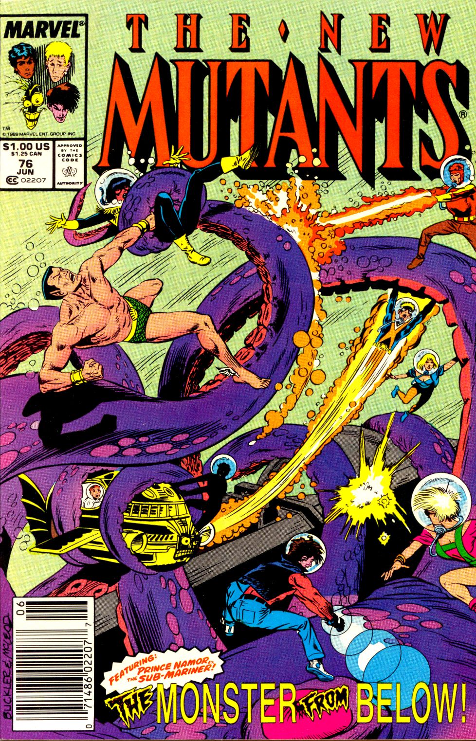 The New Mutants Issue #76 #83 - English 1