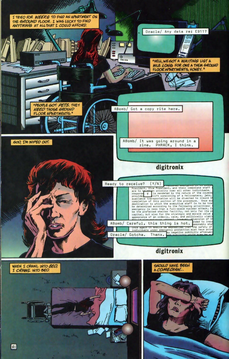 Read online The Hacker Files comic -  Issue #5 - 22