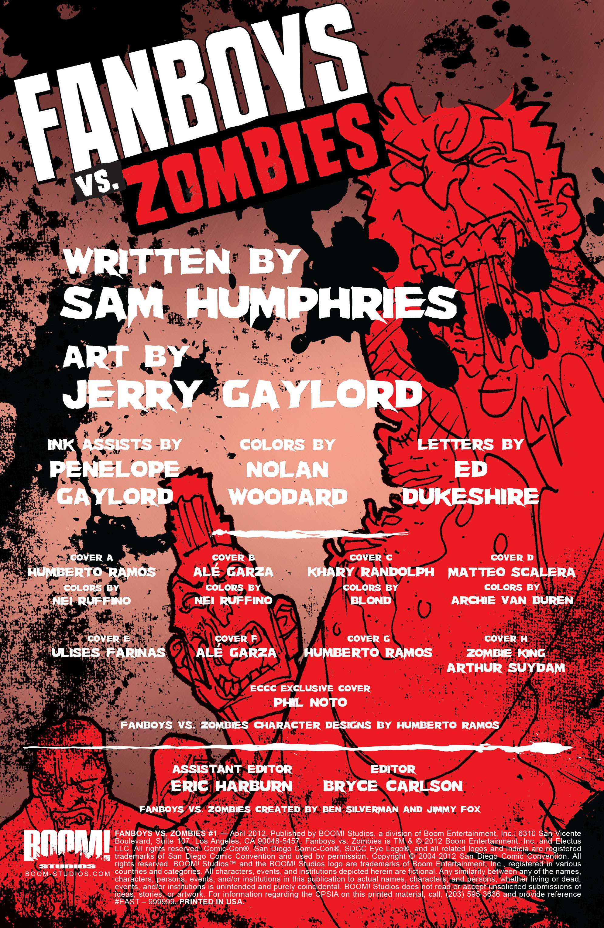 Read online Fanboys vs. Zombies comic -  Issue #1 - 9