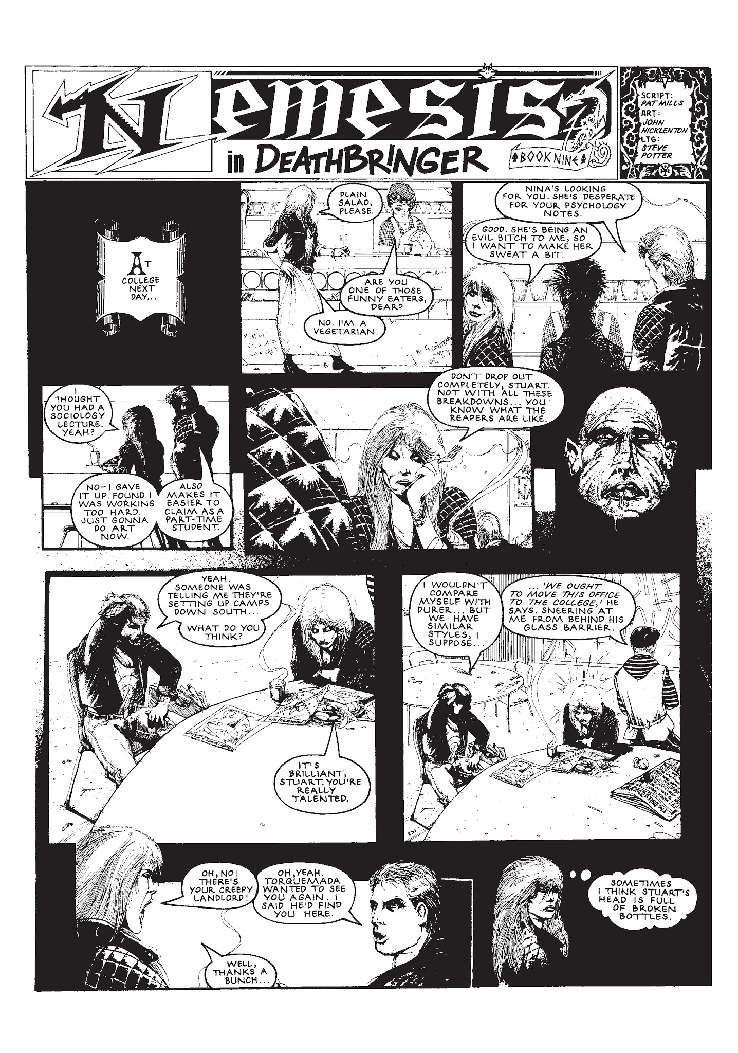 Read online The Complete Nemesis The Warlock comic -  Issue # TPB 3 - 67