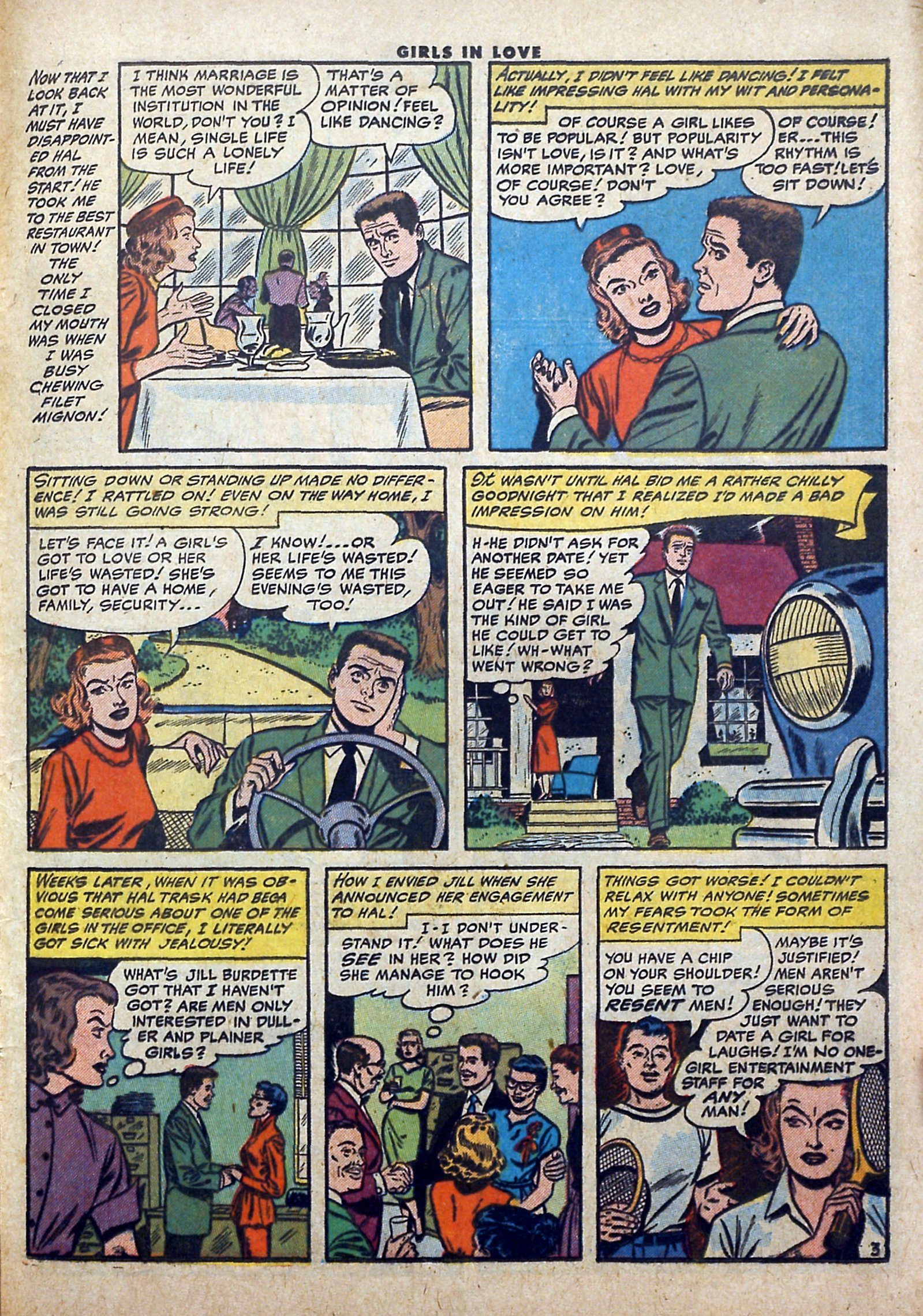 Read online Girls in Love (1955) comic -  Issue #54 - 29