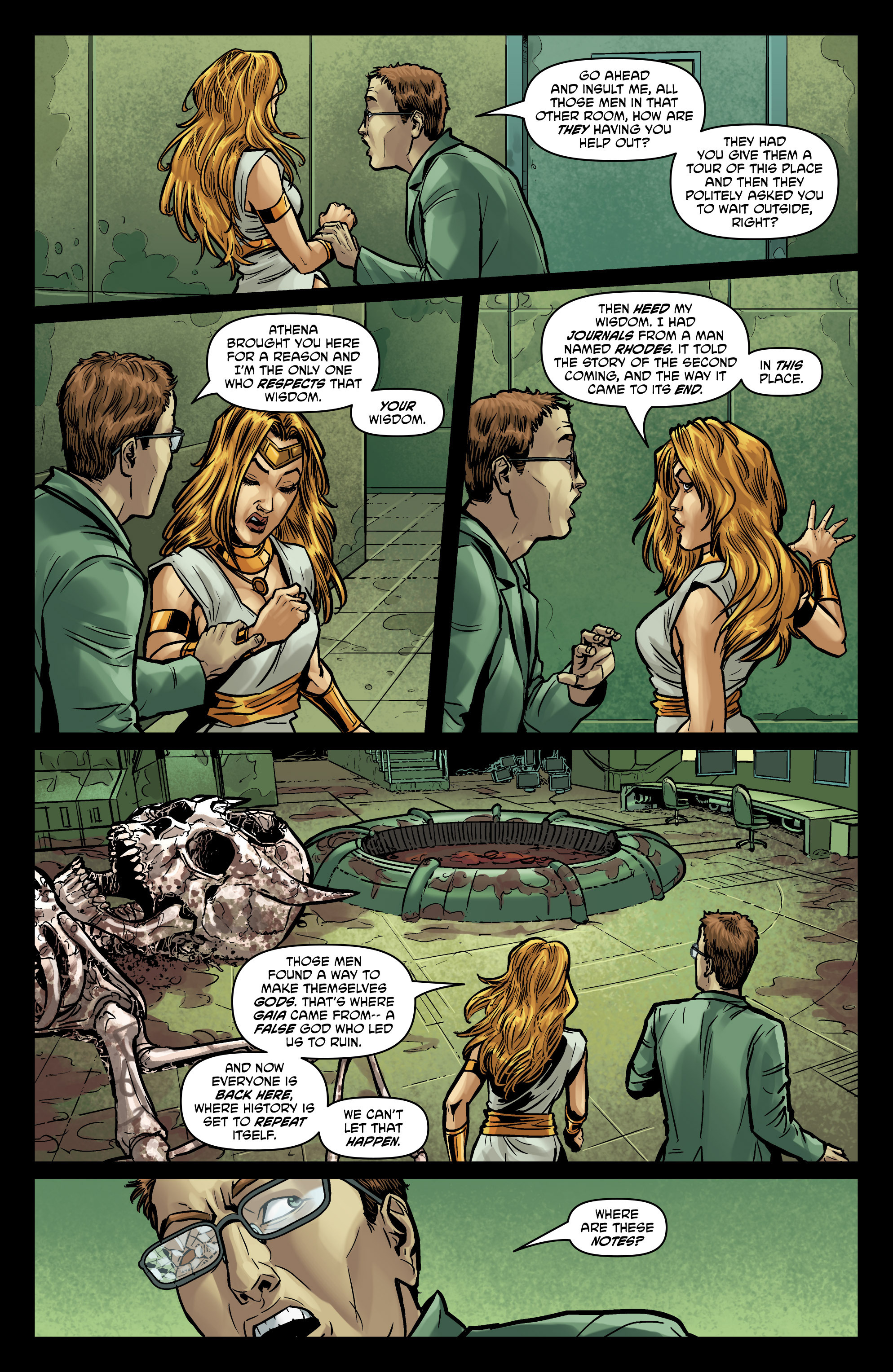 Read online God Is Dead comic -  Issue #34 - 16