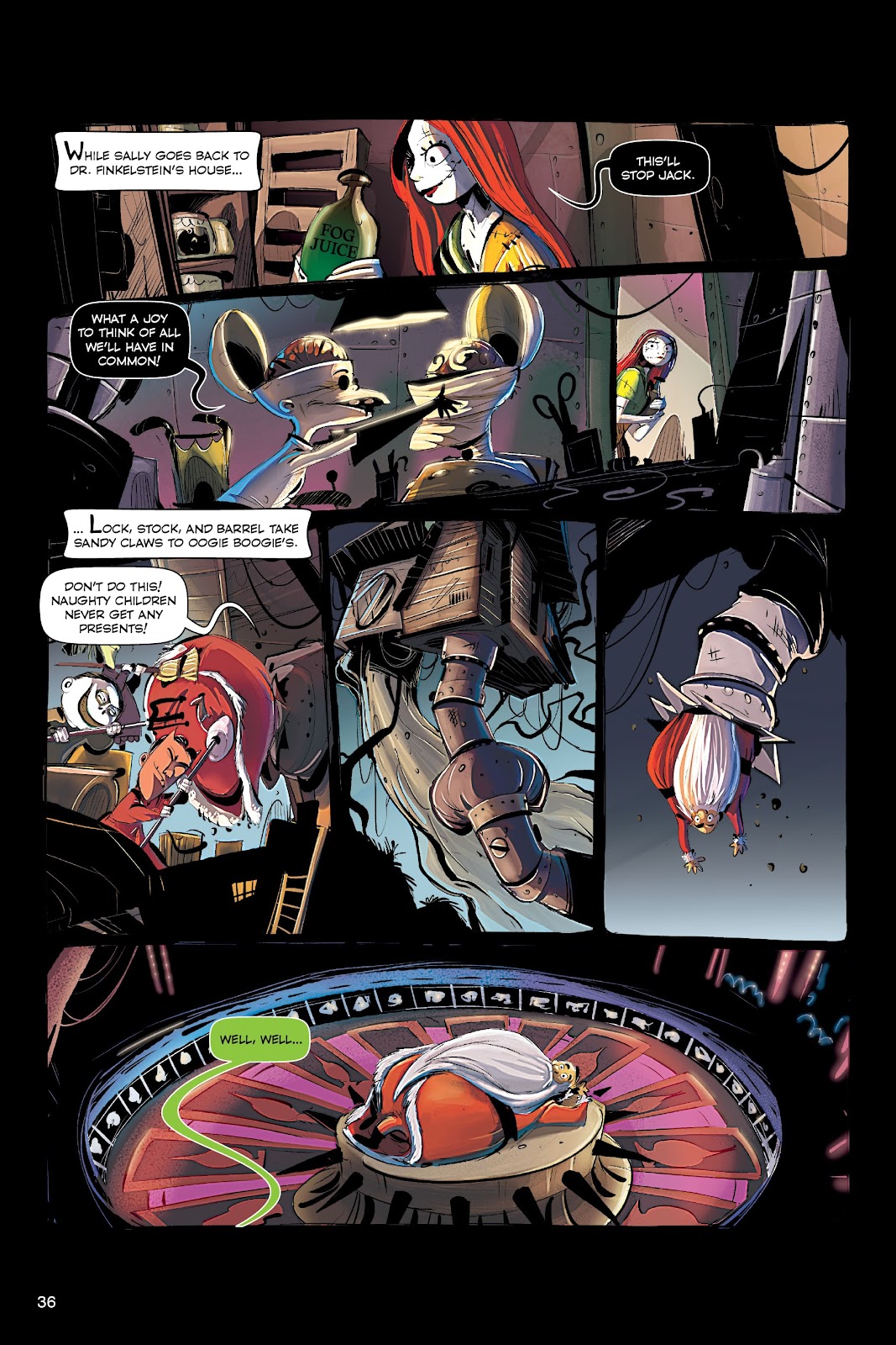 Disney The Nightmare Before Christmas: The Story of the Movie in Comics issue Full - Page 35