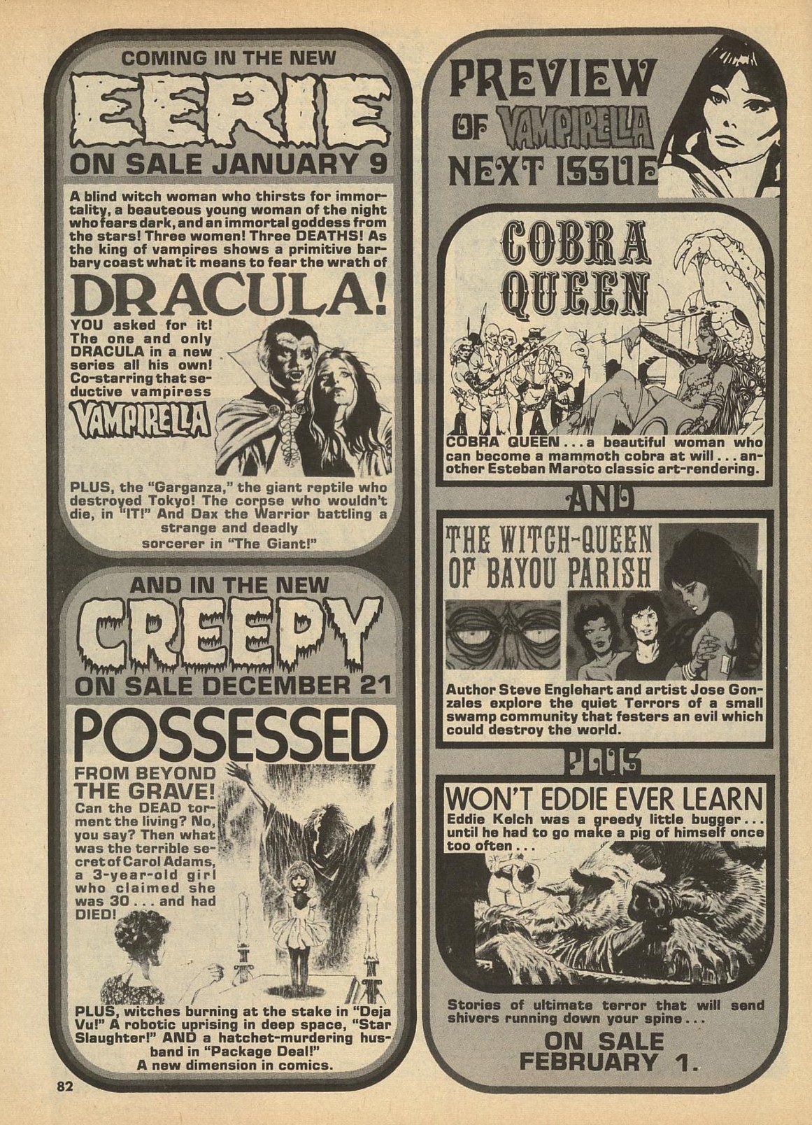 Read online Vampirella (1969) comic -  Issue #22 - 82