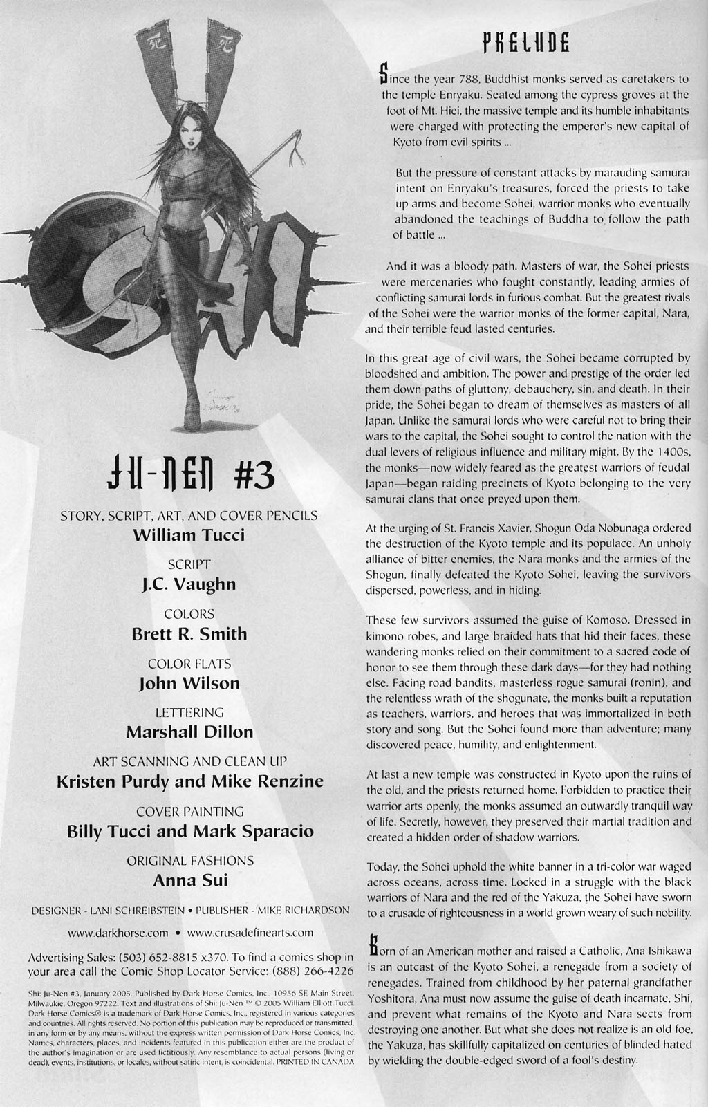 Read online Shi: Ju-Nen comic -  Issue #3 - 2