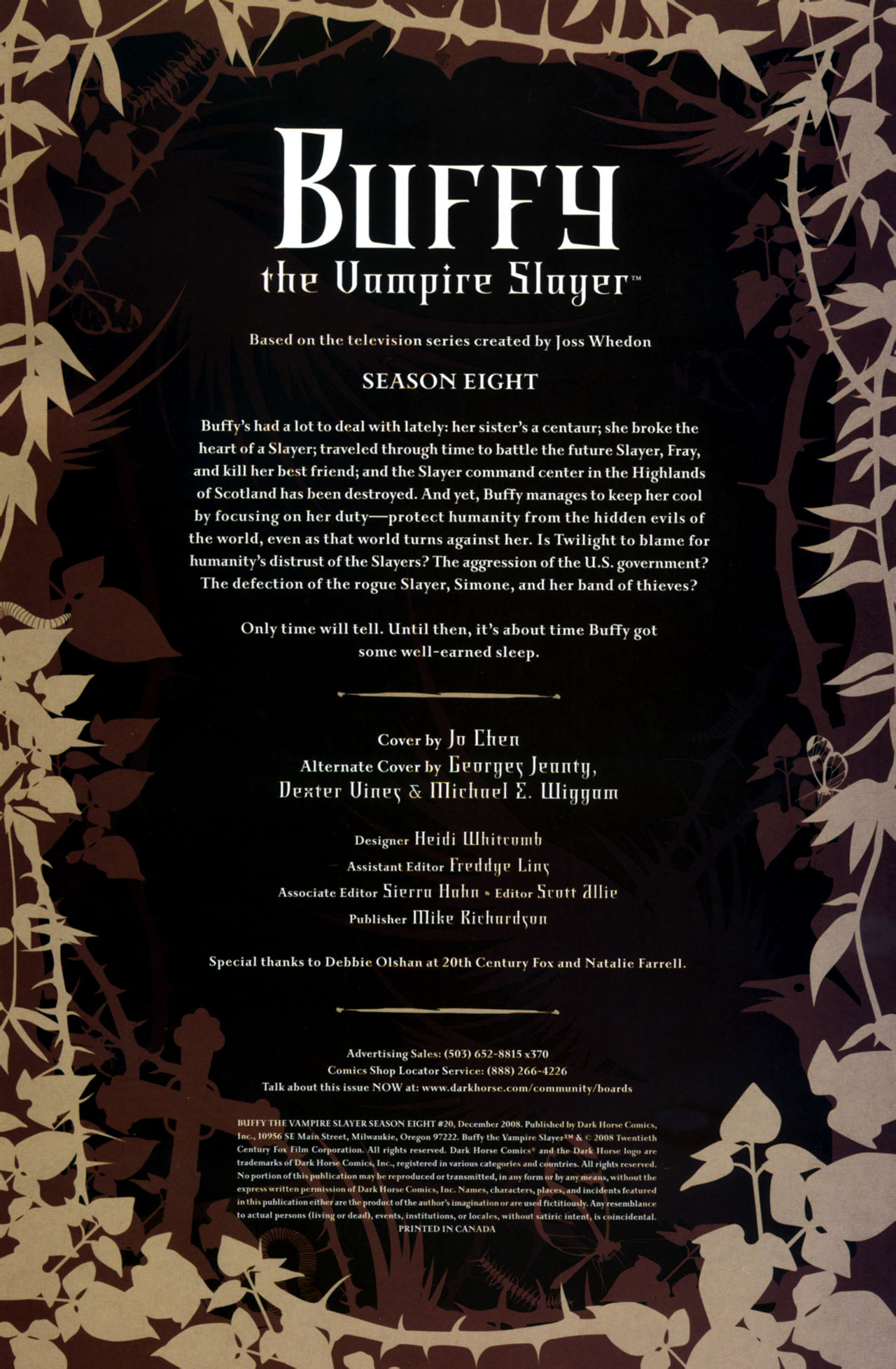 Read online Buffy the Vampire Slayer Season Eight comic -  Issue #20 - 3