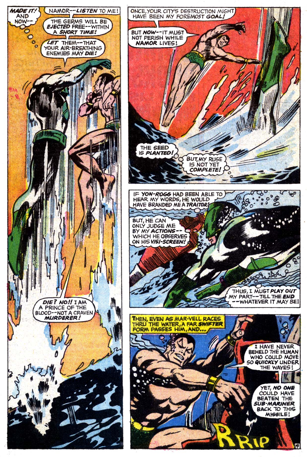 Read online Captain Marvel (1968) comic -  Issue #4 - 20