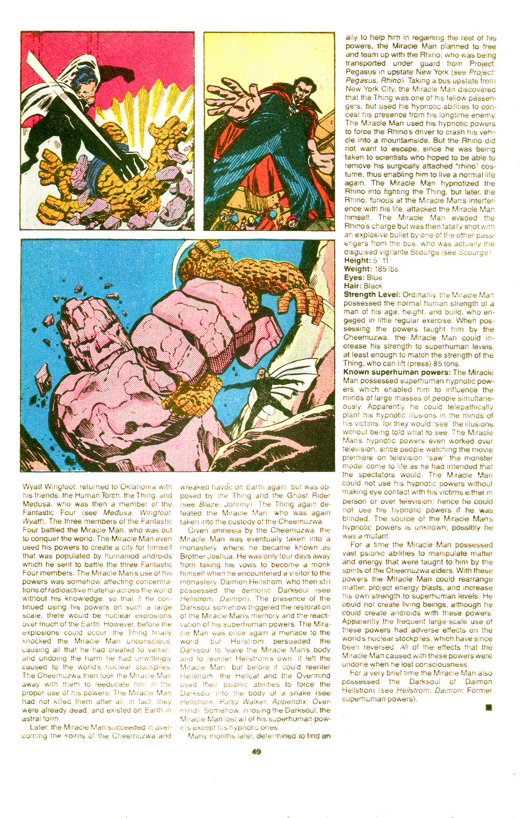 The Official Handbook of the Marvel Universe Deluxe Edition issue 18 - Page 50
