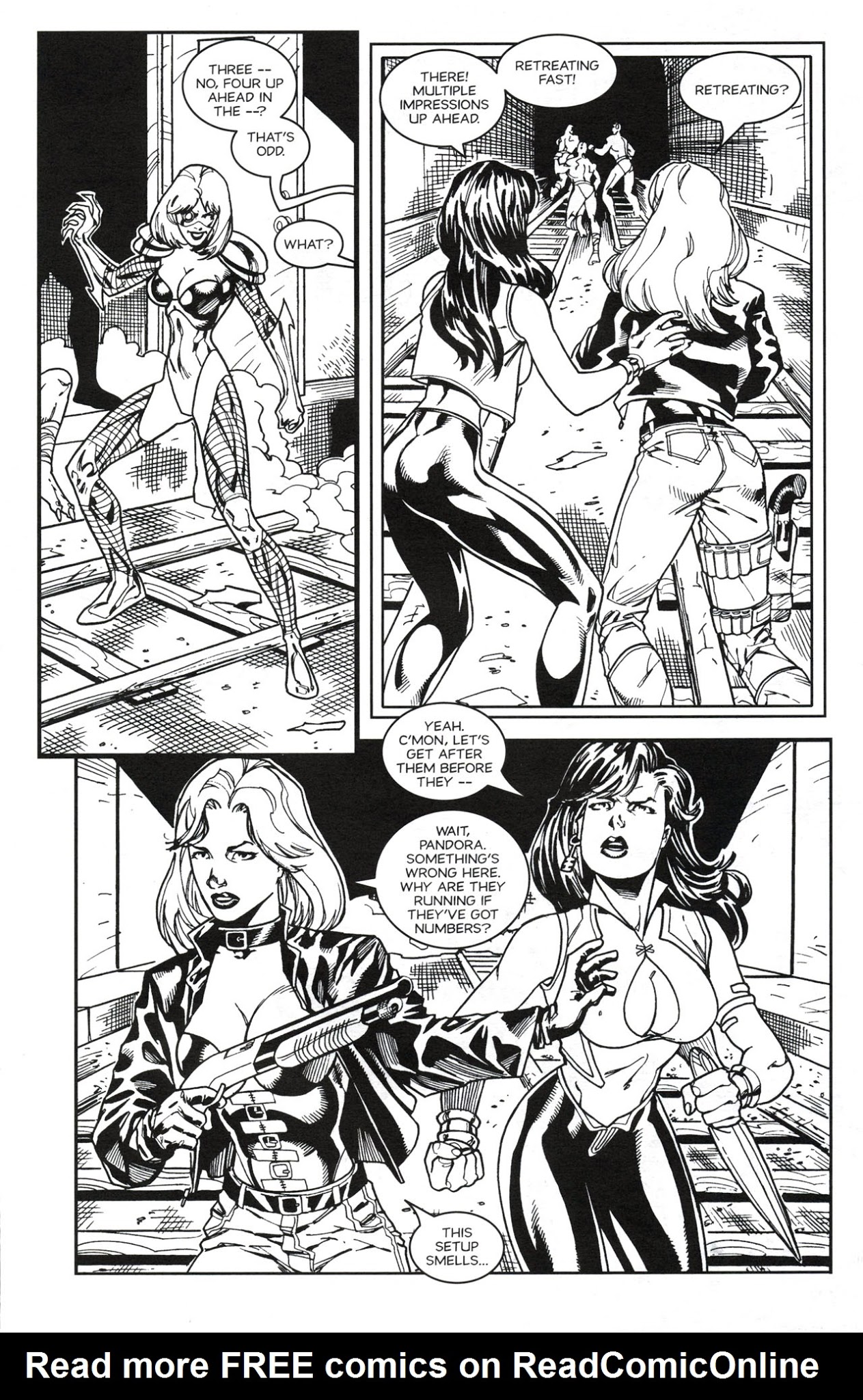 Read online Pandora/Shotgun Mary comic -  Issue # Full - 16