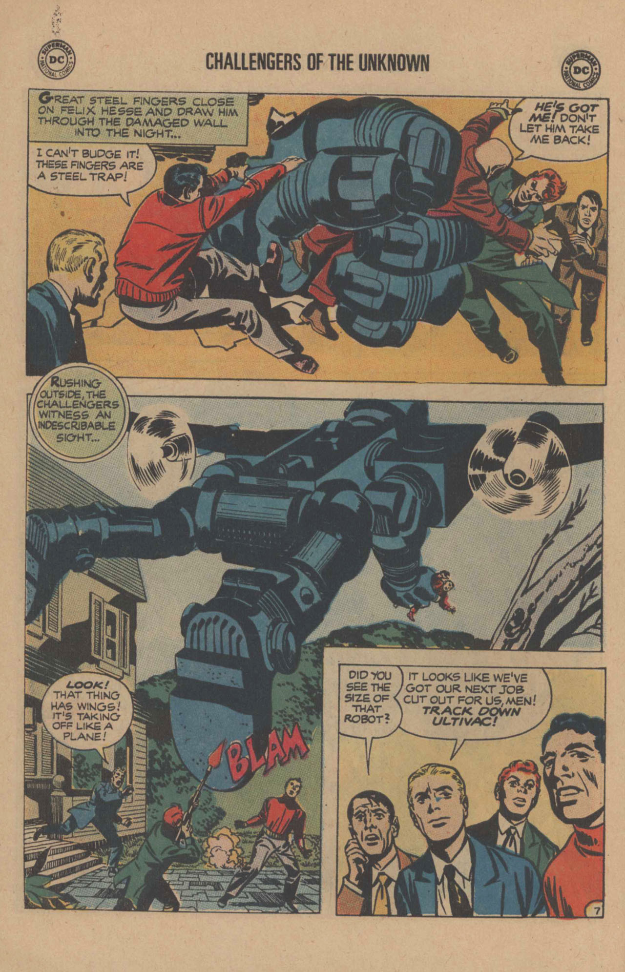 Challengers of the Unknown (1958) Issue #75 #75 - English 10