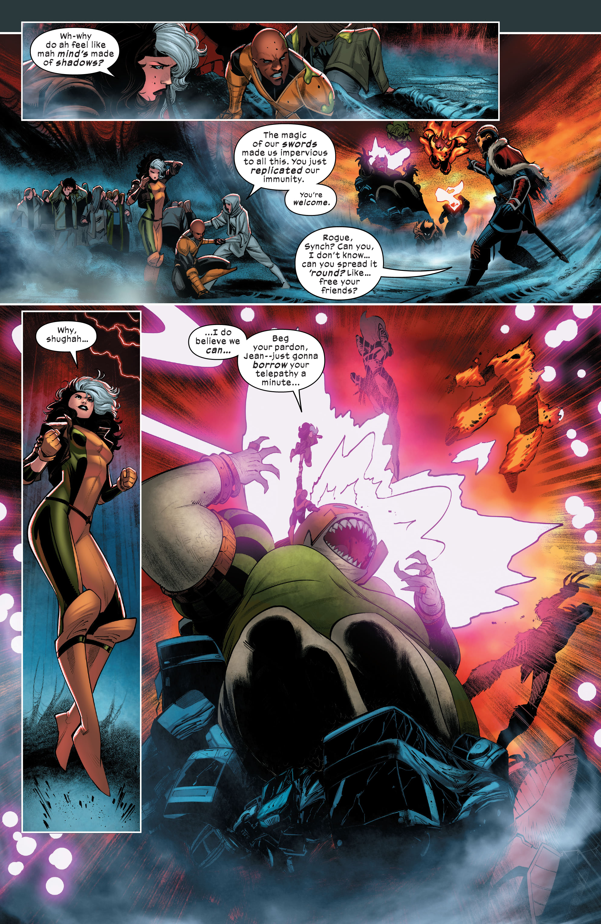 Read online Death of Doctor Strange: One-Shots comic -  Issue # X-Men - Black Knight - 25