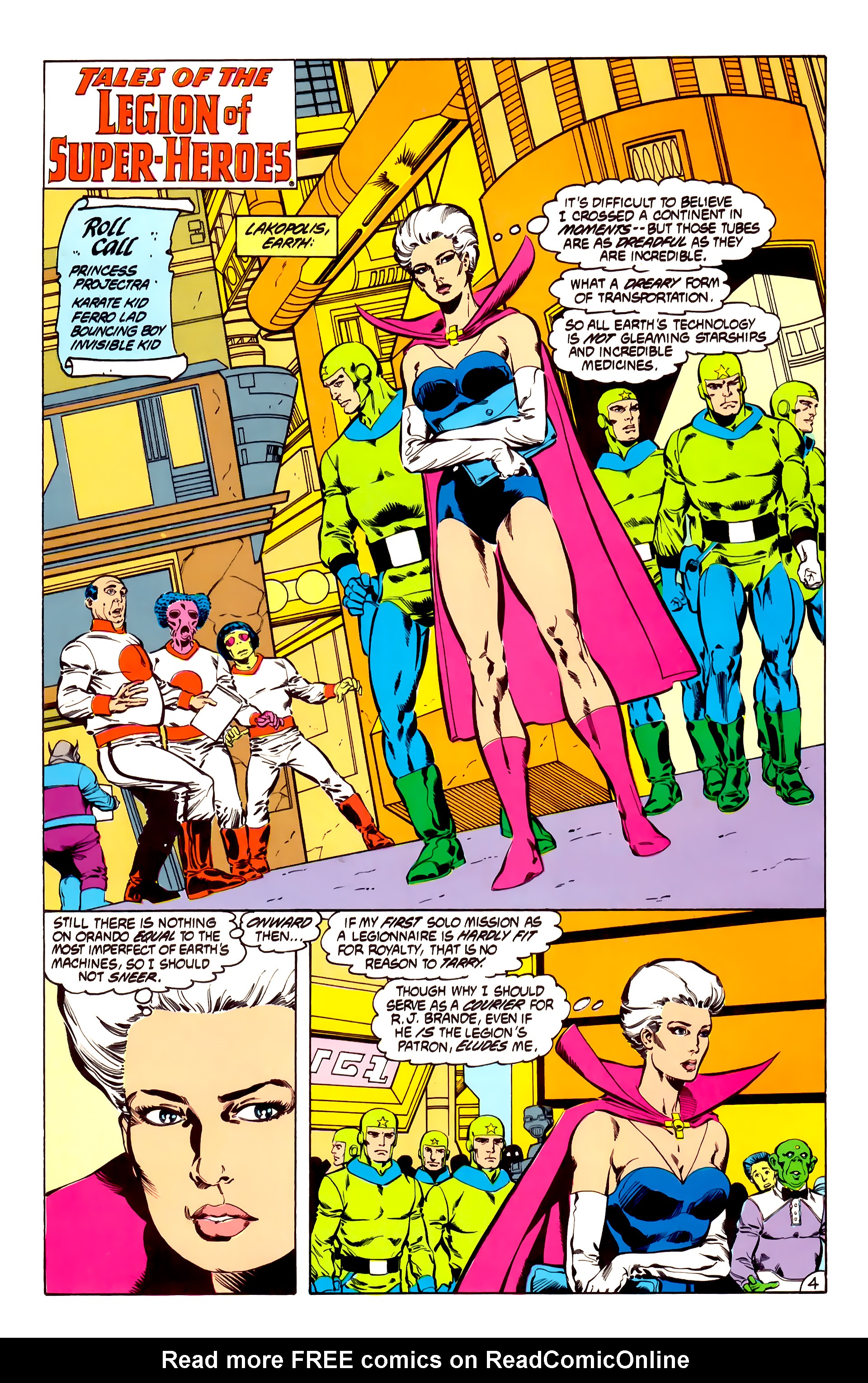 Read online Legion of Super-Heroes (1984) comic -  Issue #31 - 5