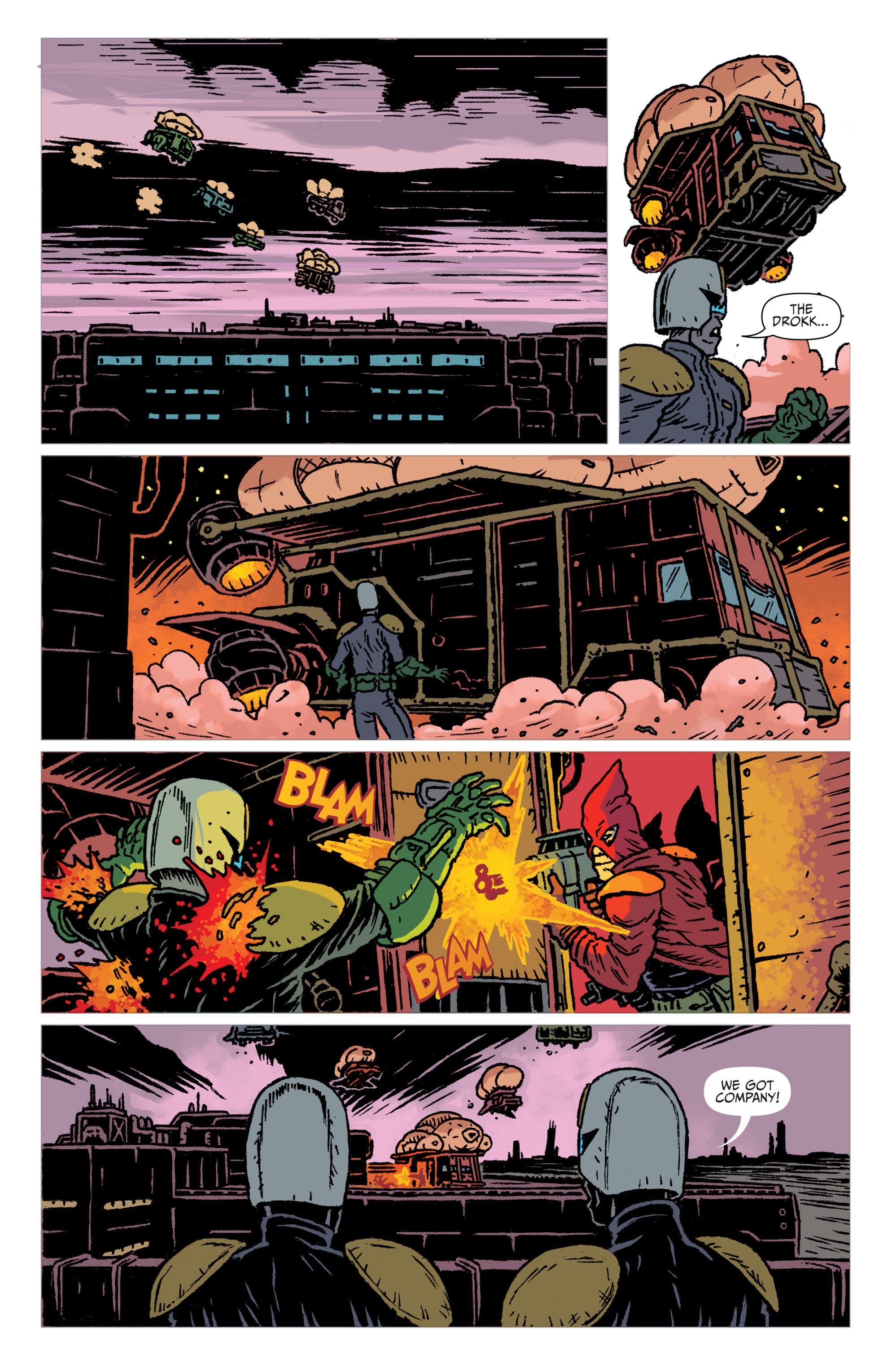 Read online Judge Dredd: The Blessed Earth comic -  Issue #8 - 7