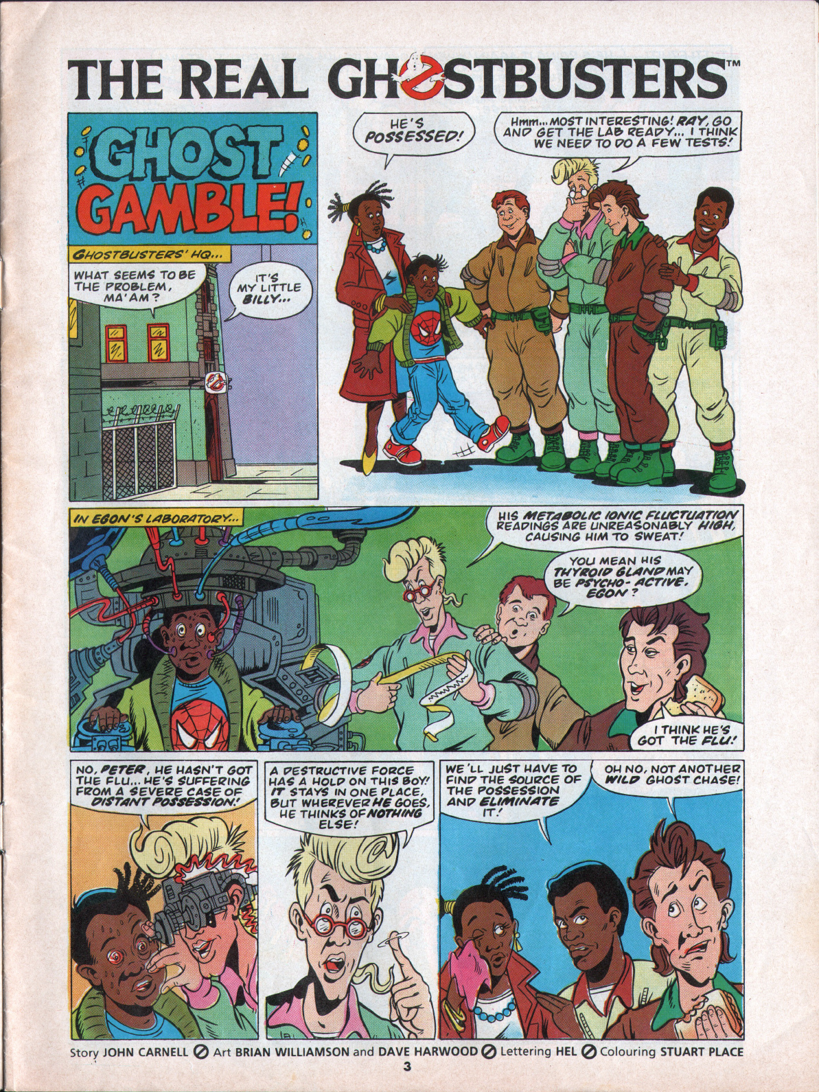 Read online The Real Ghostbusters comic -  Issue #60 - 3